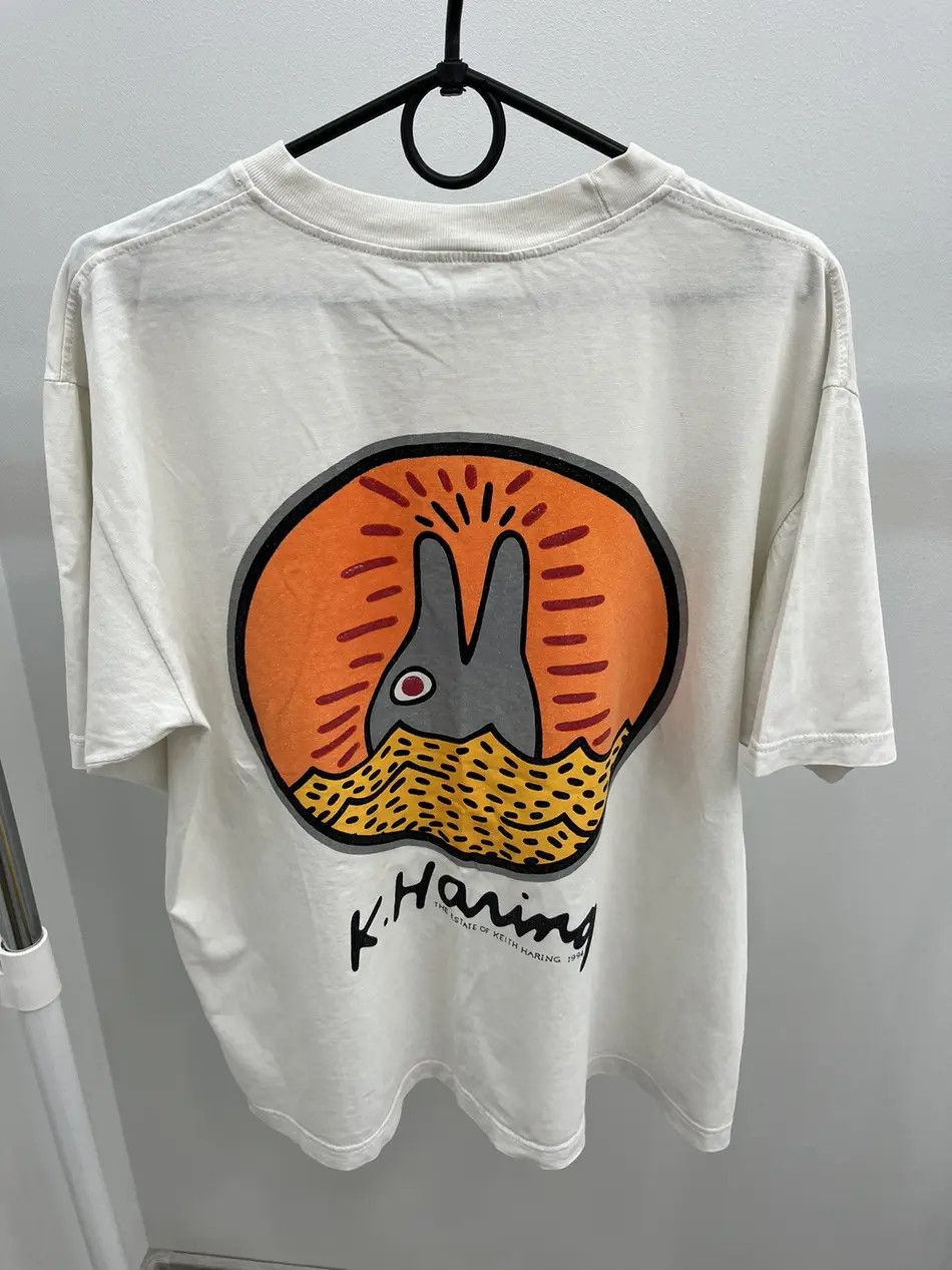 Keith Haring Keith Haring 1994 Bunny Printed T-shirt Tee Size US L / EU 52-54 / 3 - 1 Thumbnail
