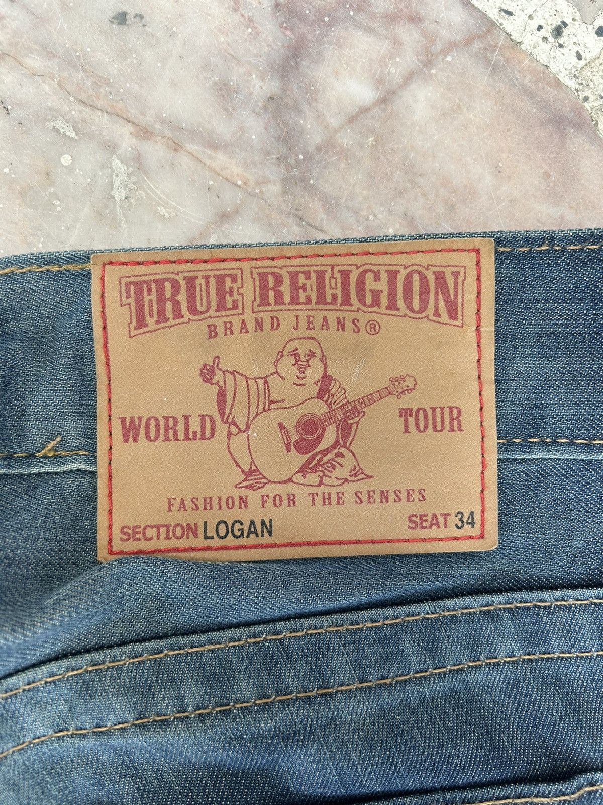 True Religion True Religion Logan Waist 34 Vintage Denim Size US 34 / EU 50 - 12 Thumbnail