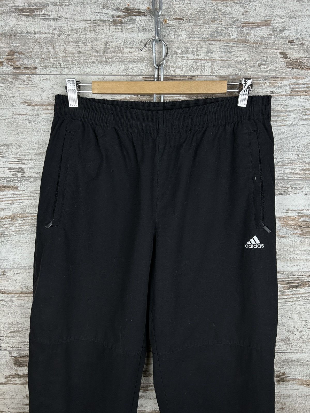 Adidas × Vintage Mens Vintage Adidas joggers drill pants y2k rare streetwear Size US 32 / EU 48 - 3 Thumbnail