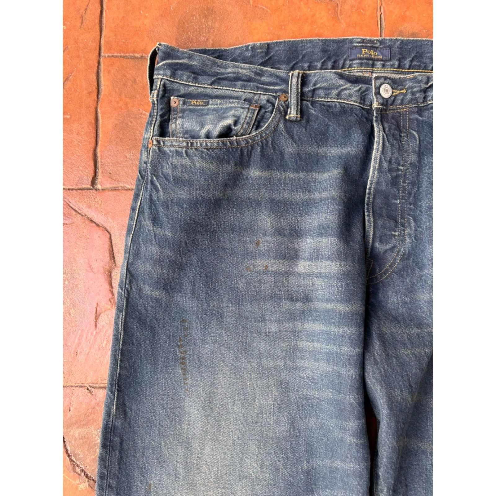 Polo Ralph Lauren VINTAGE Polo Ralph Lauren Classic Fit 1967 Jeans Mens 38x32 Blue Denim 5-Pocket Size US M / EU 48-50 / 2 - 5 Thumbnail