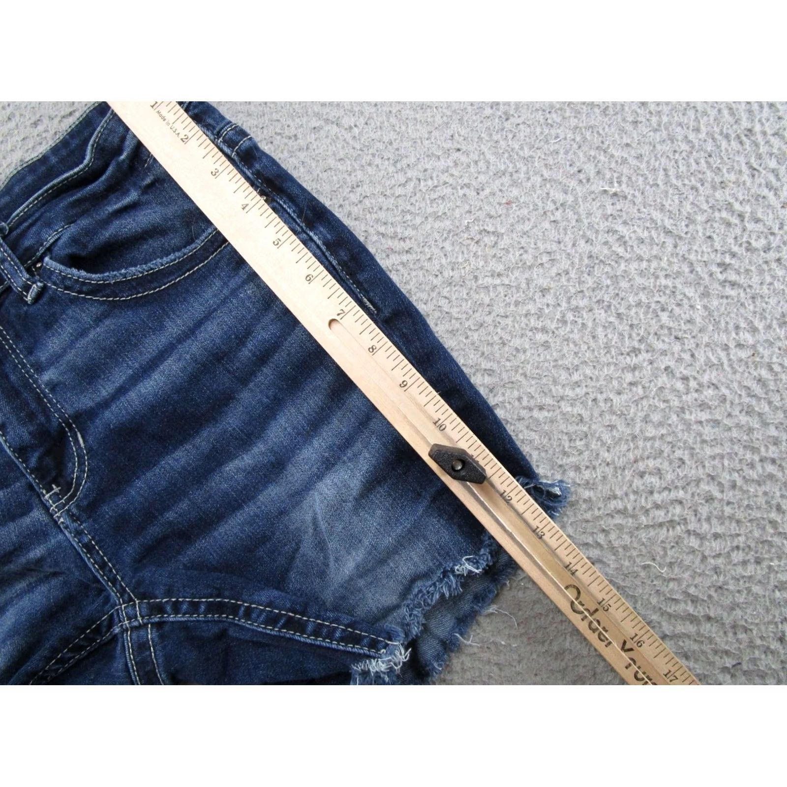 Vintage BKE Buckle Payton Jeans Skinny 26 Women's Blue Denim 5-Pocket Stretch Regular Casual Cut Offs Read Size 26" / US 2 / IT 38 - 6 Thumbnail