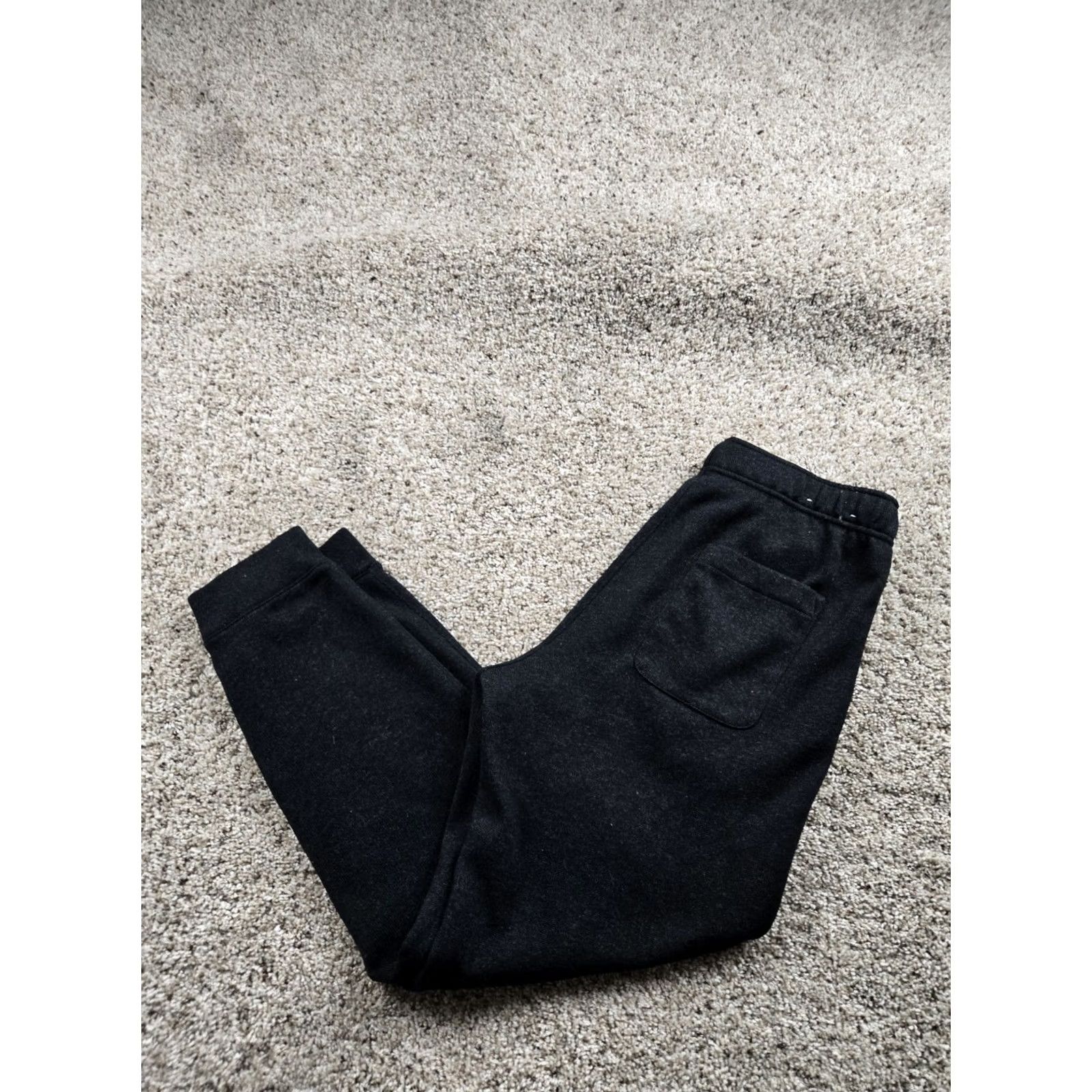Uniqlo Uniqlo Mens Regular Fit Jogger Pants Gray 27in Inseam Pockets Elastic Waist Tapered Fleece Polyester Slim Elasticated Drawstring Quick Dry Size US 31 - 2 Thumbnail