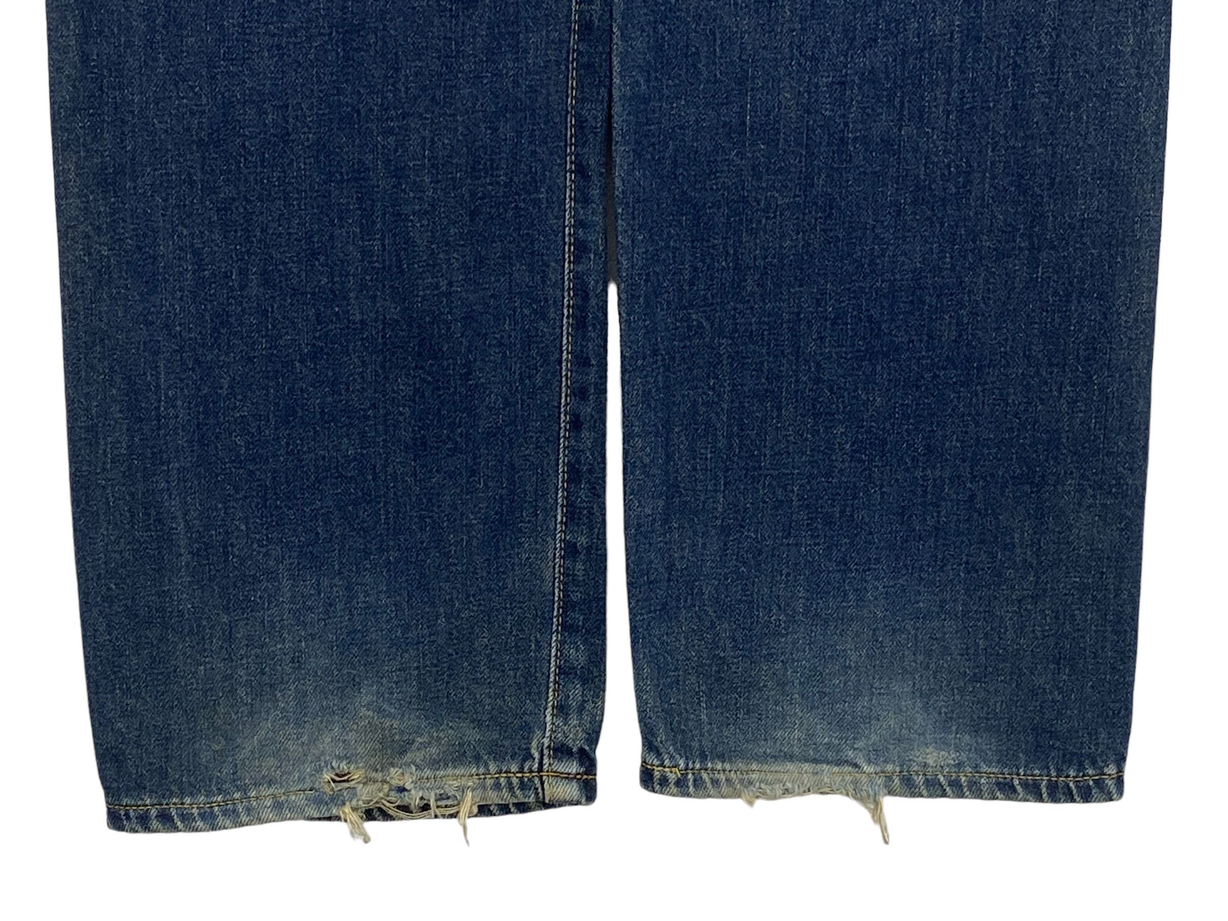 Edwin × Vintage Edwin Selvedge Denim Jeans Distressed Selvedge Pants Japan Size US 29 - 8 Thumbnail