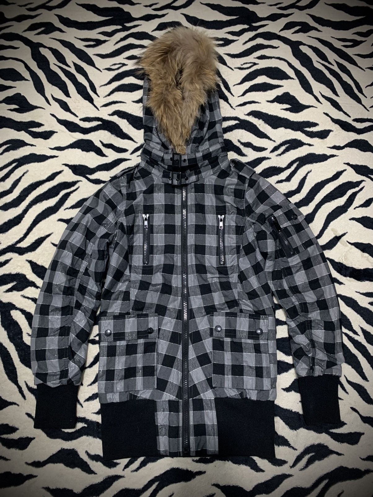 Le Grande Bleu (L.G.B.) 🔥 LGB TIME TRIP SPACE BIKER HOODIE LONG