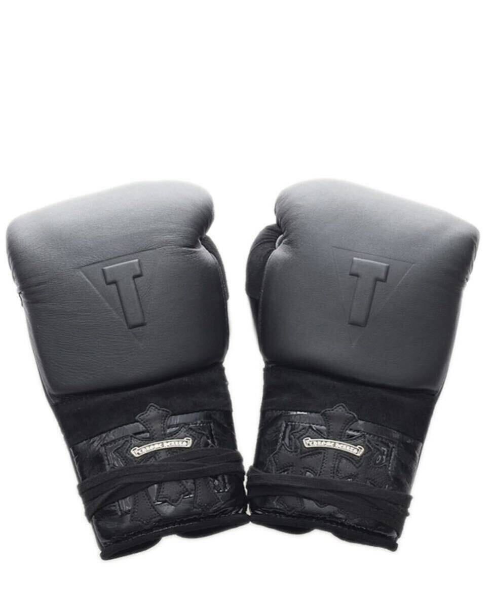 Chrome Hearts Chrome Hearts x Title Boxing Black Leather Boxing Gloves Size ONE SIZE - 1 Thumbnail