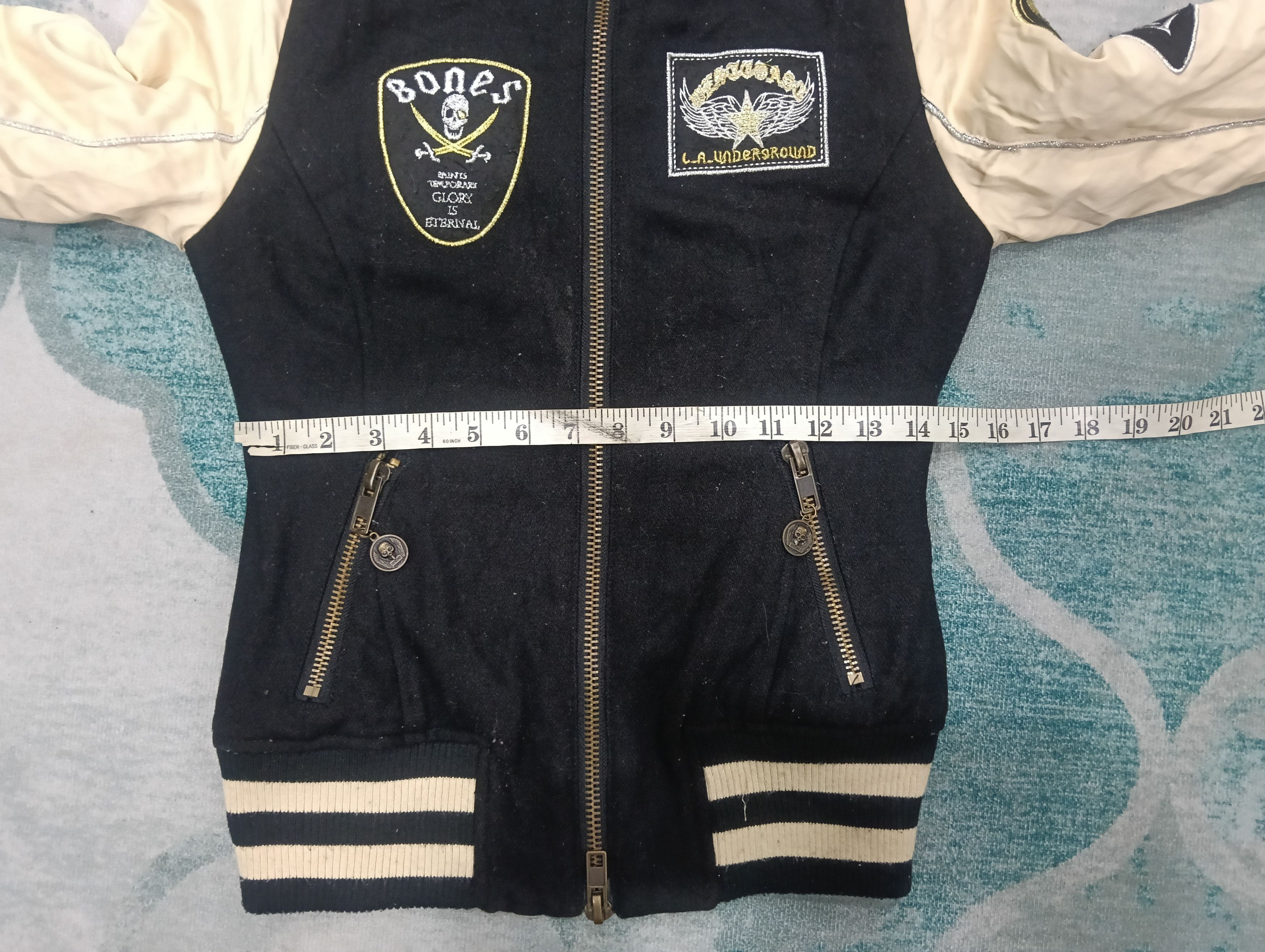 Beauty Beast × Hysteric Glamour × Japanese Brand Vintage d.i.a. Japanese brand varsity embroidery jacket Size S / US 4 / IT 40 - 17 Thumbnail