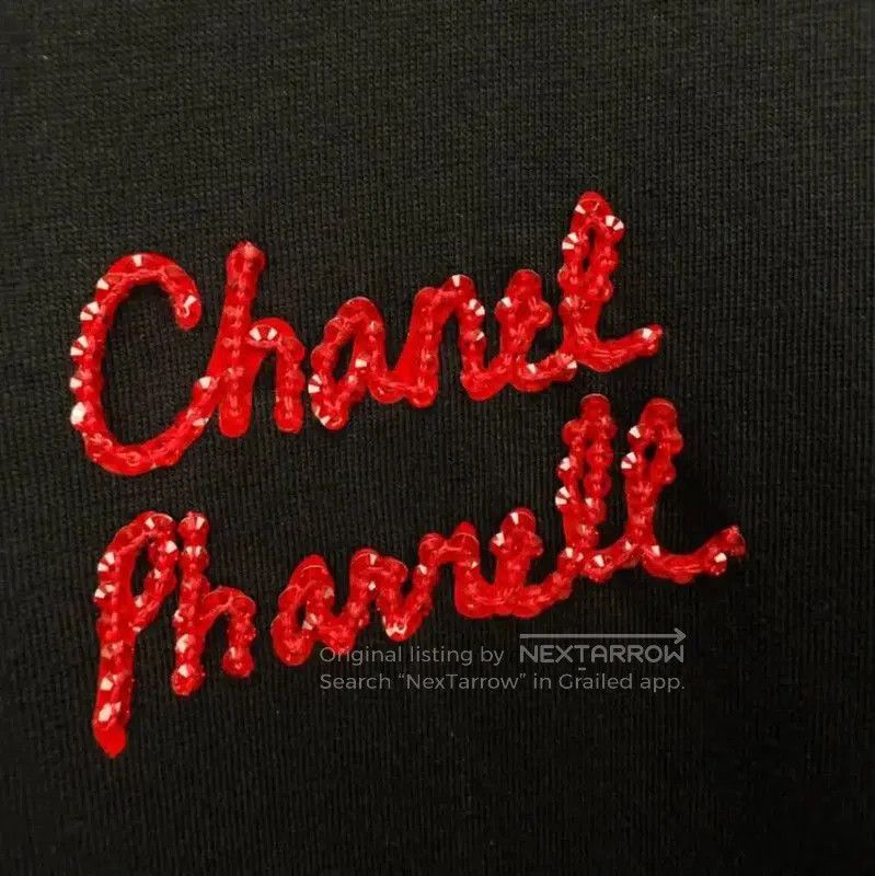 Chanel Chanel Black Cotton Long Sleeve Sweatshirt . Size US L / EU 52-54 / 3 - 3 Thumbnail