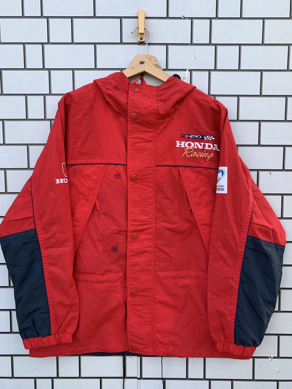 Japanese Brand Vintage Honda Racing Cart Hoodie Jacket Size US L / EU 52-54 / 3 - 3 Thumbnail