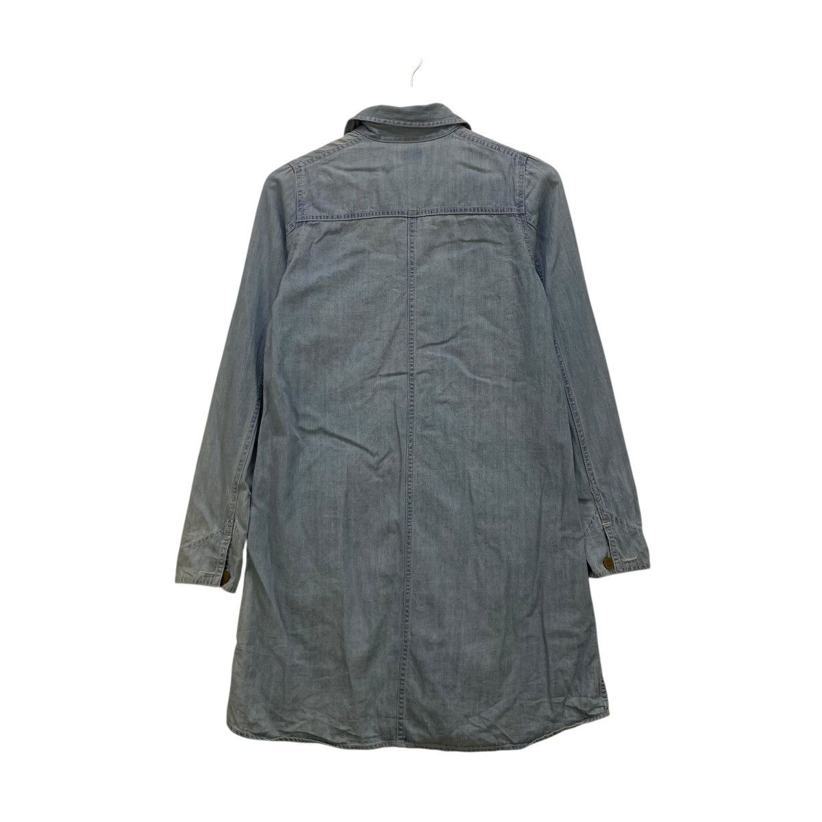 Lee 💥Vintage Lee Chambray Dress Jacket Size M / US 6-8 / IT 42-44 - 2 Thumbnail