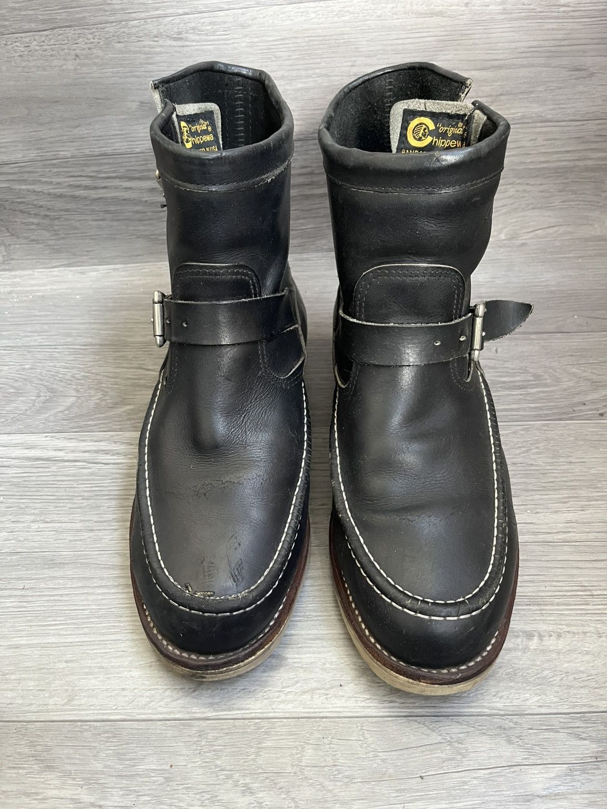 Chippewa Chippewa black leathe engineer boots Size US 9.5 / EU 42-43 - 3 Thumbnail