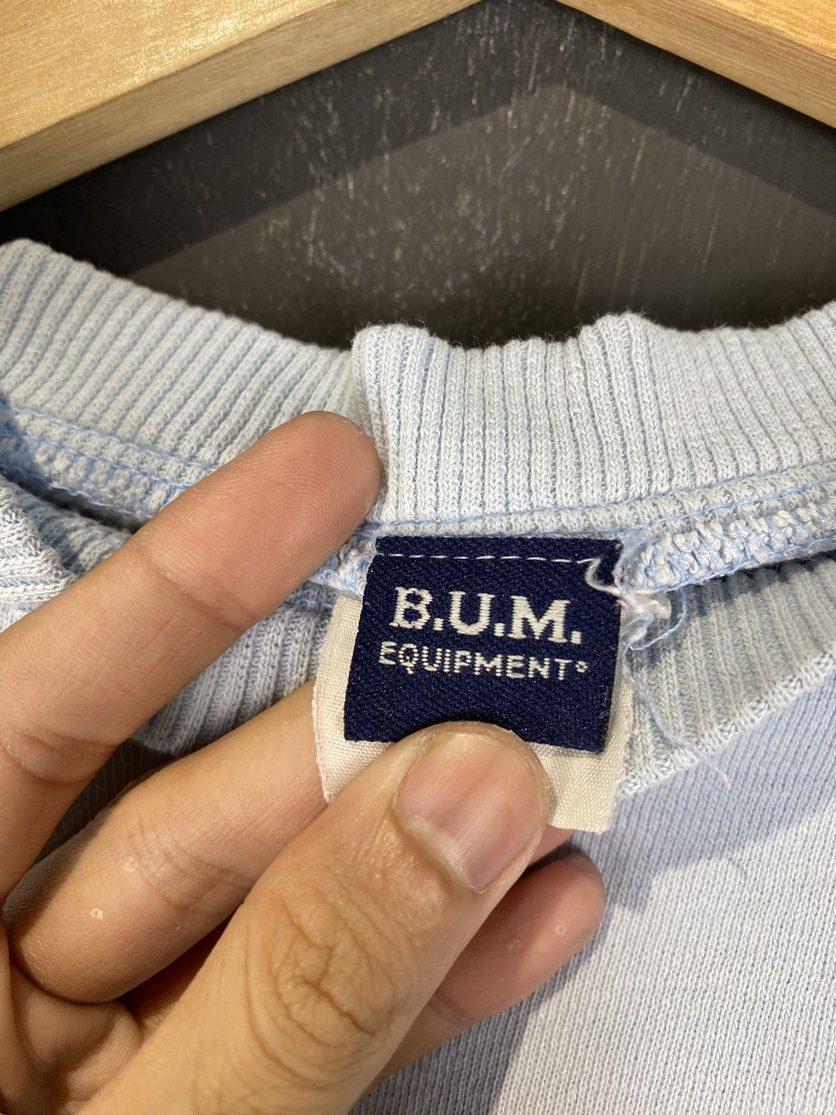 B.U.M Equipment Rare y2k BUM Equipment Baggy Boxy Crewneck Size M / US 6-8 / IT 42-44 - 3 Thumbnail
