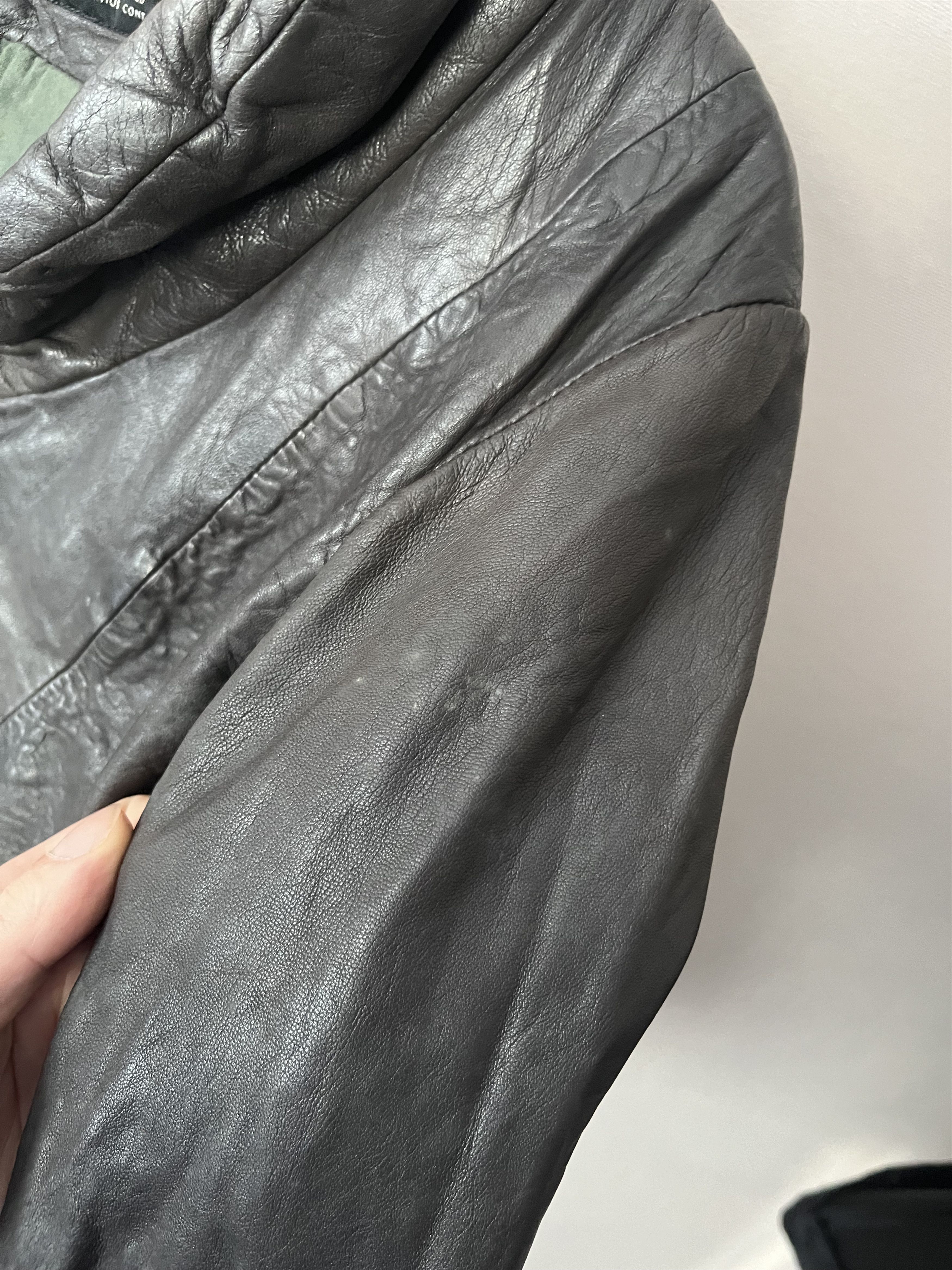 Allsaints All Saints Spitalfields Leather Jacket Size 10 Avant Garde Size L / US 10 / IT 46 - 6 Thumbnail