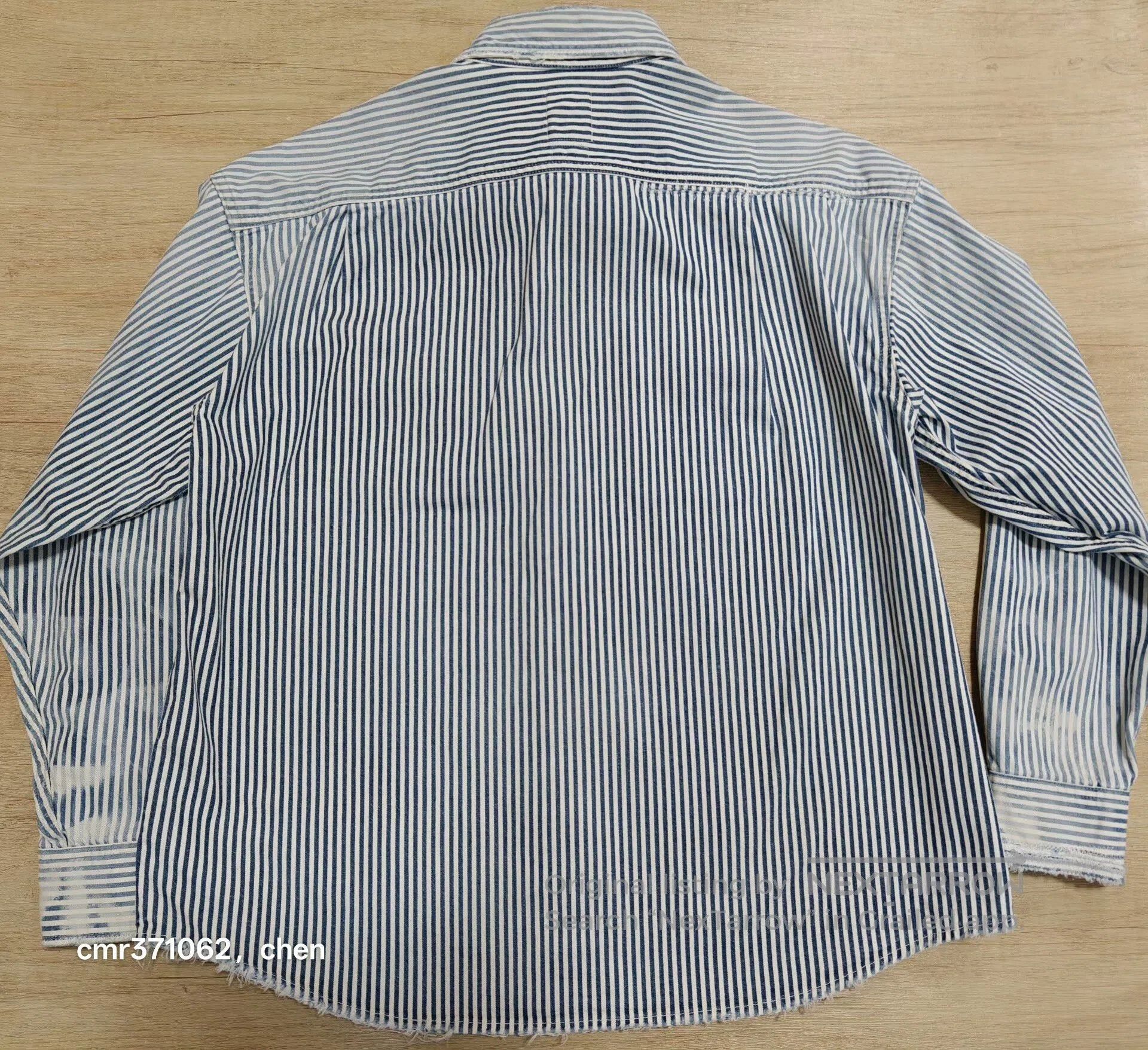 Visvim VISVIM 22SS LUMBER L/S HICKORY CRASH. Size US S / EU 44-46 / 1 - 7 Thumbnail