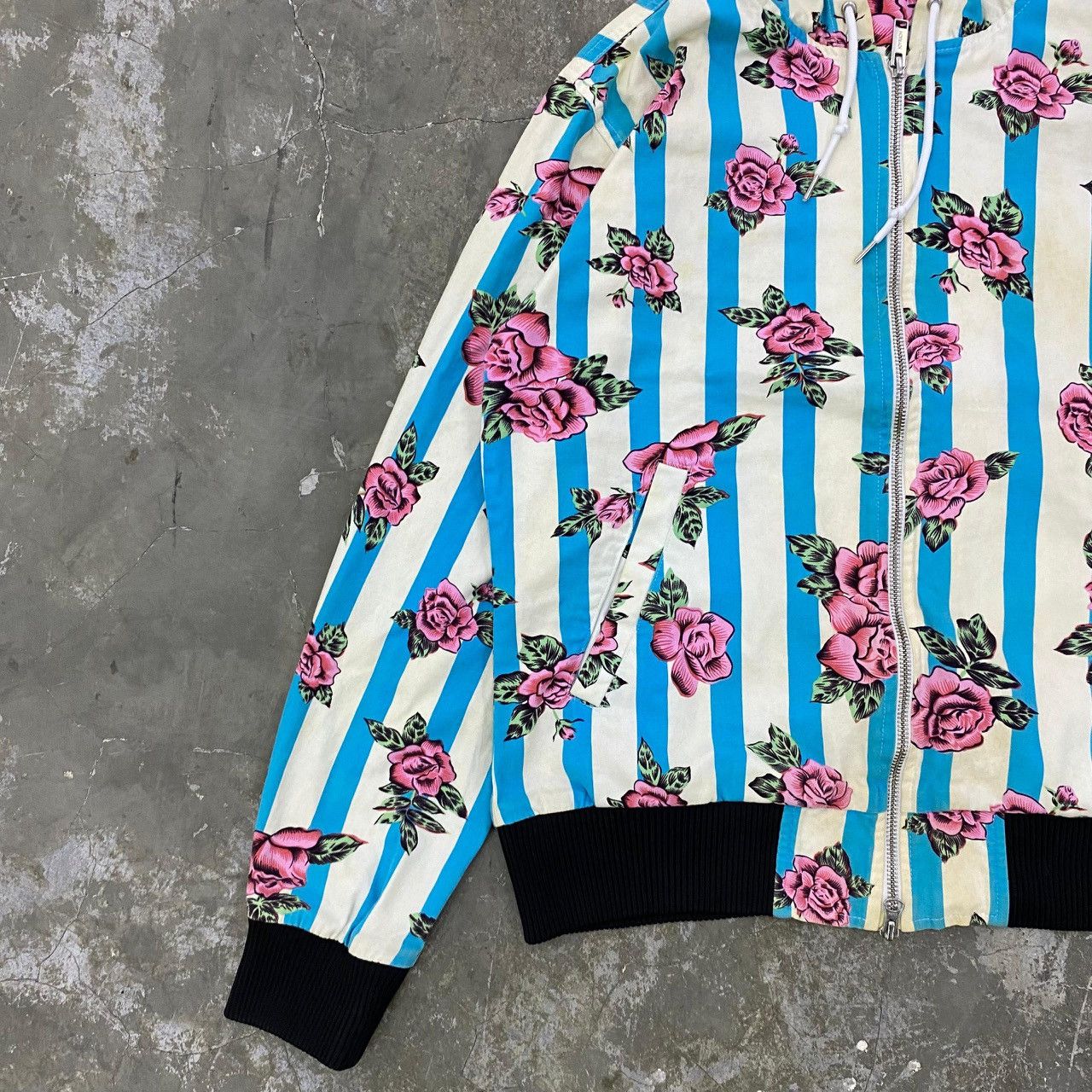 Joyrich Joyrich LA Tokyo Stripe Floral Hoodie Jacket Size US L / EU 52-54 / 3 - 4 Thumbnail