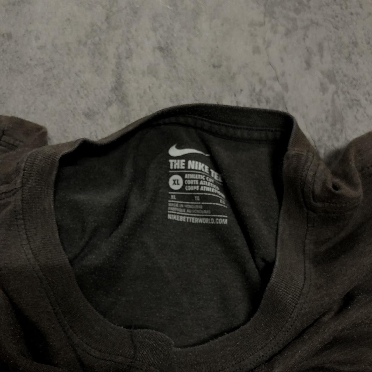 Nike Nike black cotton streetwear t-shirt #streetwear Size US XL / EU 56 / 4 - 3 Thumbnail