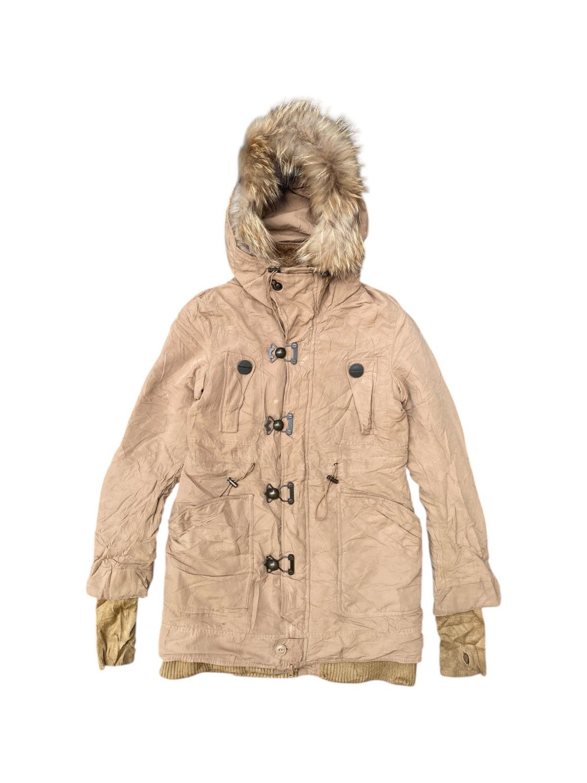 If Six Was Nine × Japanese Brand × Le Grande Bleu (L.G.B.) 2000s SLY - Apocalypse Fur Hoodie Jacket Size US M / EU 48-50 / 2 - 1 Thumbnail