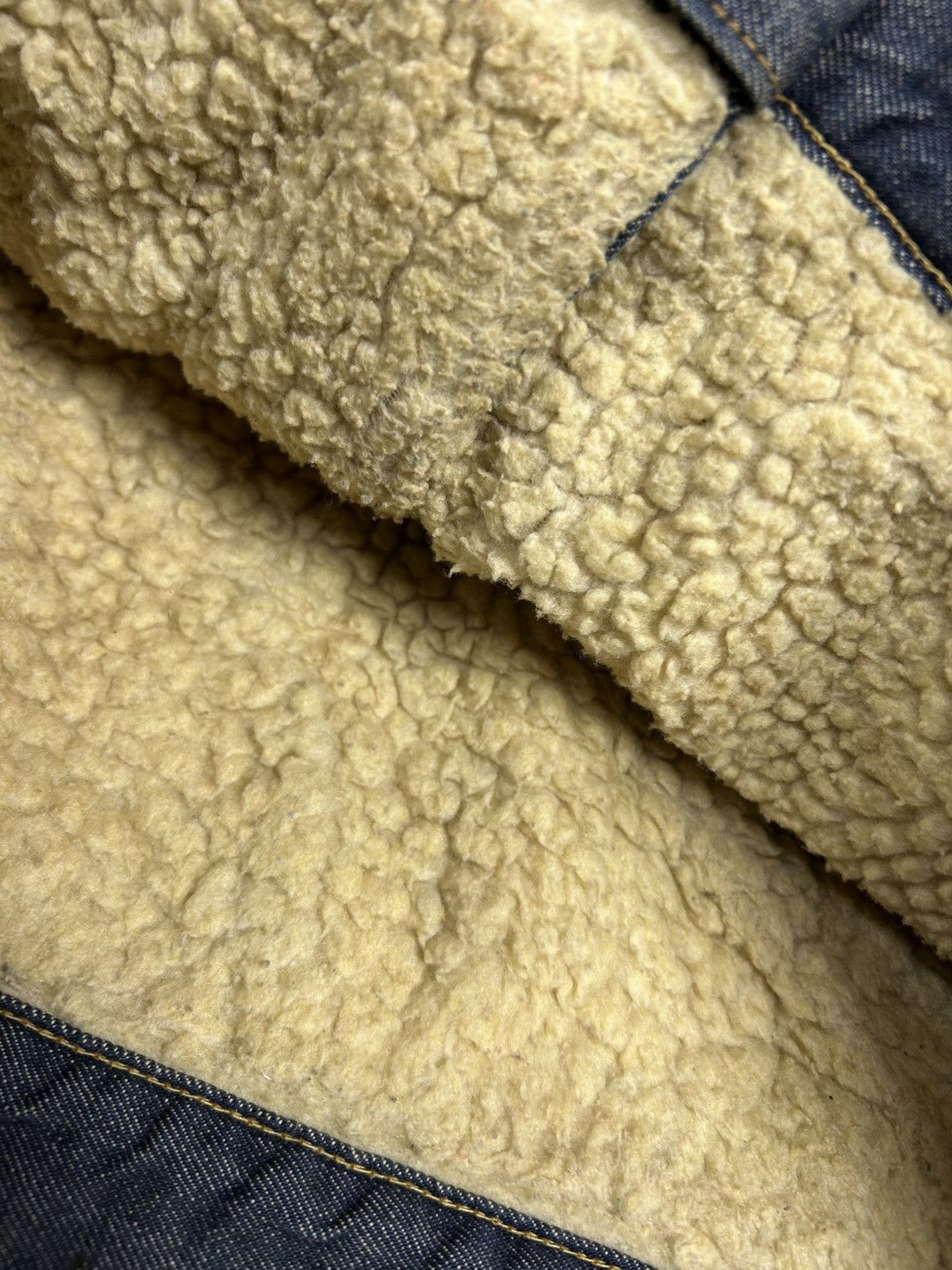 Sears Vintage 60’s Sears Roebuck Denim Sherpa Lined Ranch Jacket Size US M / EU 48-50 / 2 - 10 Thumbnail
