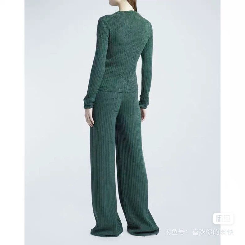 Loro Piana LORO PIANA Cashmere top and trousers Size 27" / US 4 / IT 40 - 6 Thumbnail