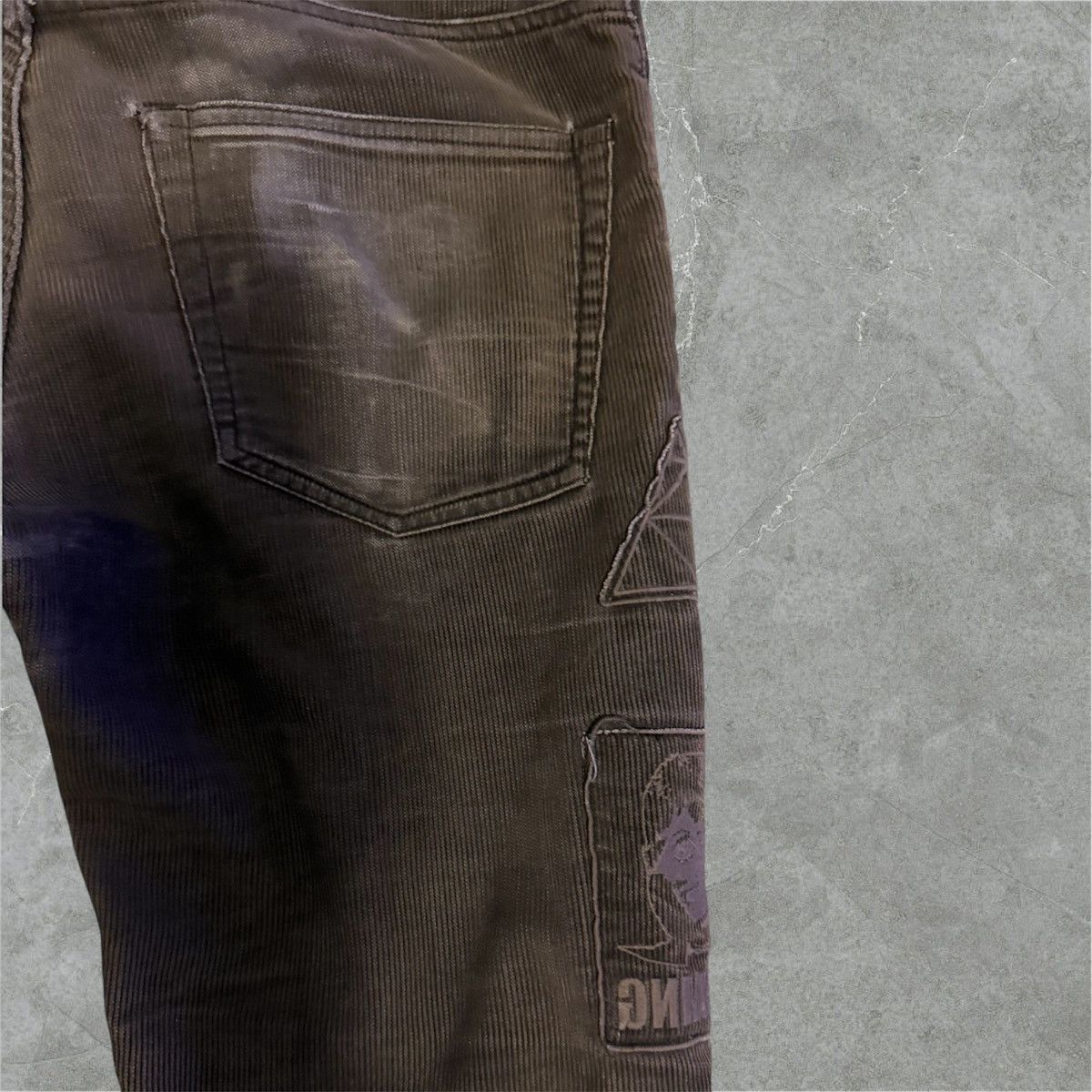 Undercover Undercover SS06 “T” Zamiang Patchwork Corduroy Jun Takahashi Size US 31 - 12 Thumbnail