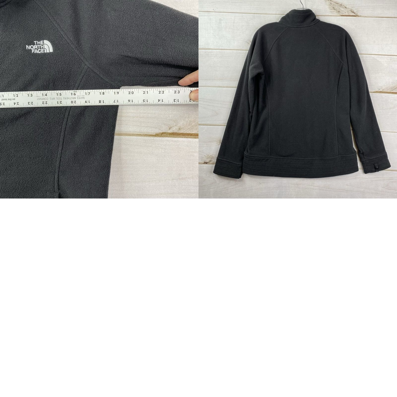 The North Face The North Face Jacket Womens M Black Fleece Full Zip Warm Winter Sweatshirt Size M / US 6-8 / IT 42-44 - 8 Thumbnail