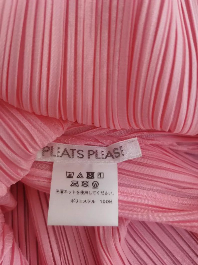 Issey Miyake Issey Miyake size:2 Pink pleated dress Size XS / US 0-2 / IT 36-38 - 4 Thumbnail