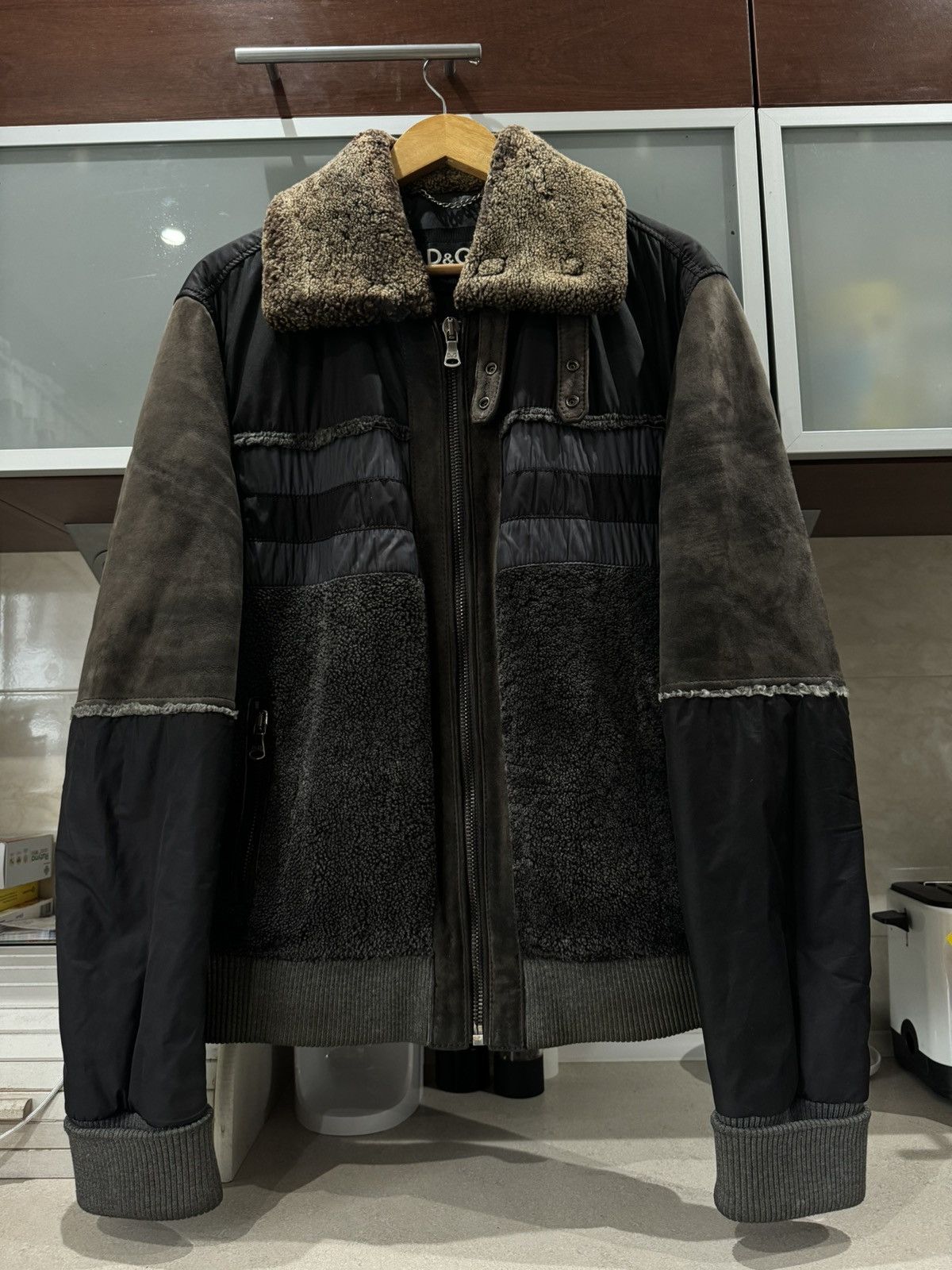 Dolce & Gabbana Dolce & Gabbana shearling jacket Size US L / EU 52-54 / 3 - 2 Thumbnail