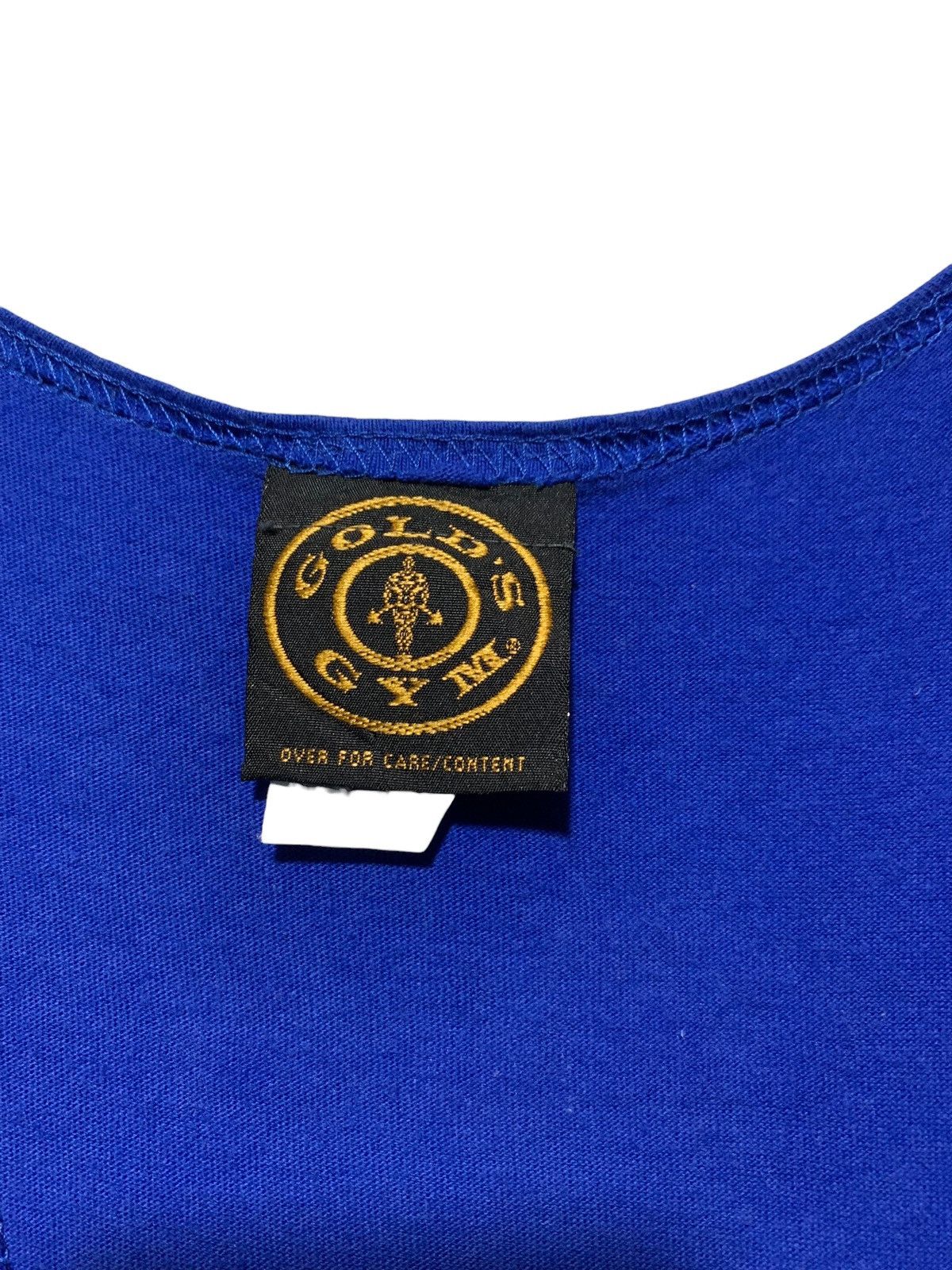 Vintage Vintage Golds Gym SHAPING HUMAN FORM tanktop Size US XL / EU 56 / 4 - 5 Thumbnail