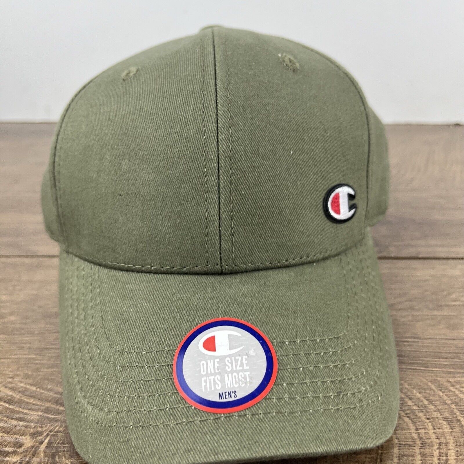 Champion Champion Green Hat Champion Brand Baseball Cap Adjustable Gr Size ONE SIZE - 6 Thumbnail