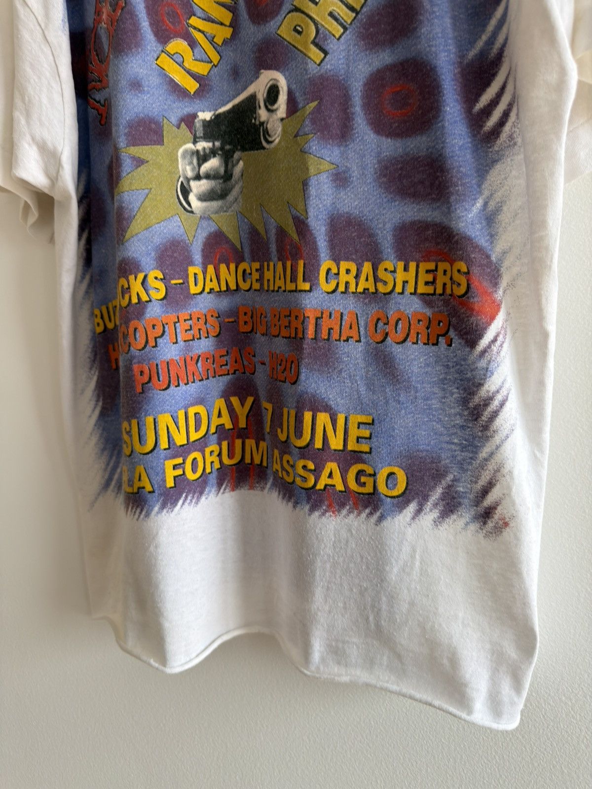Band Tees *RARE* TESTE VUOTE 1998 90s PUNK FESTIVAL PRIMUS RANCID NOFX Size US XL / EU 56 / 4 - 11 Thumbnail