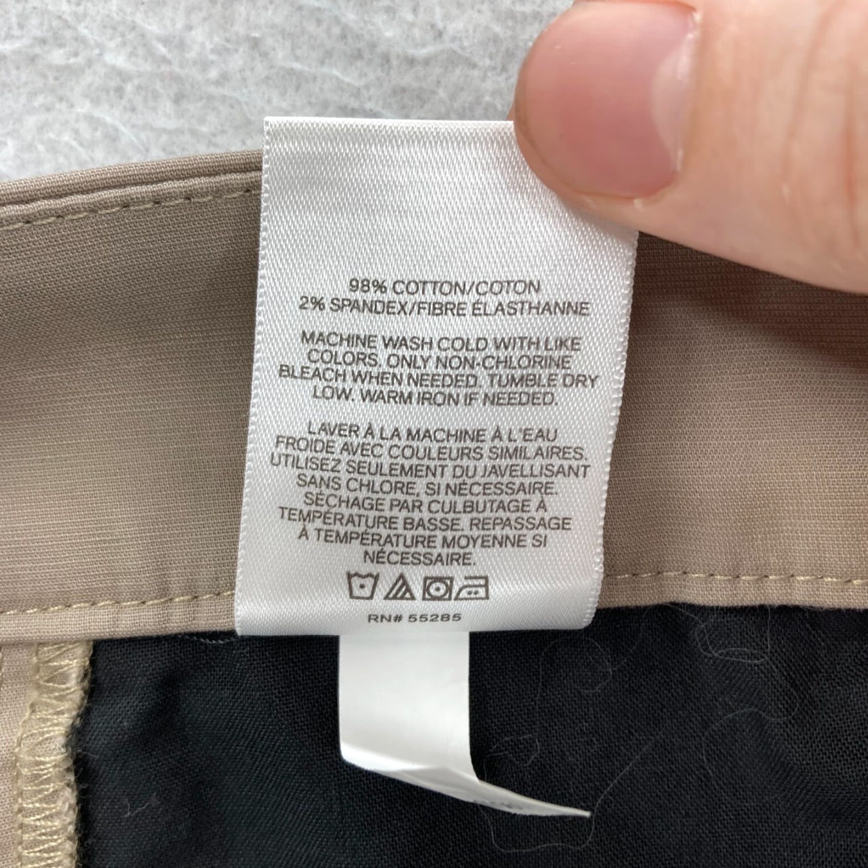 Express Express Pants Mens 40x27 Brown Slim Chino Stretch Fabric Tapered Leg Casual Pants Size US 40 / EU 56 - 7 Thumbnail