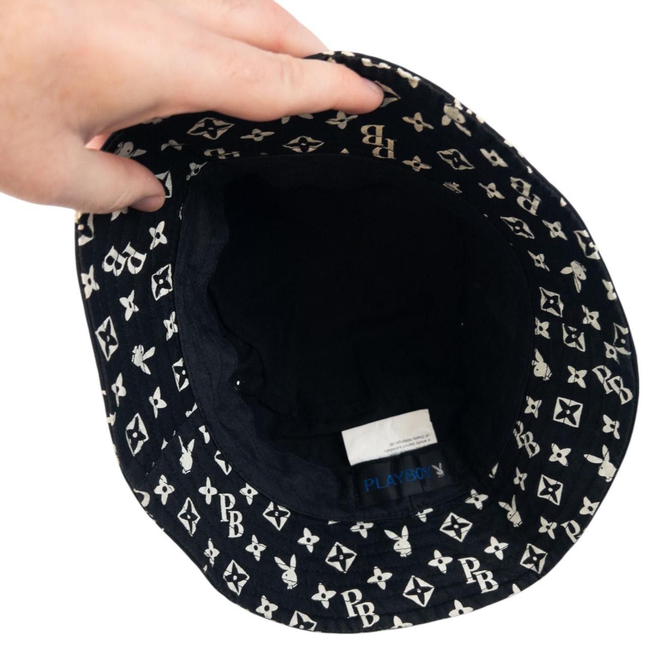 Playboy Vintage Playboy Bunny Monogram Bucket Hat Size ONE SIZE - 3 Thumbnail