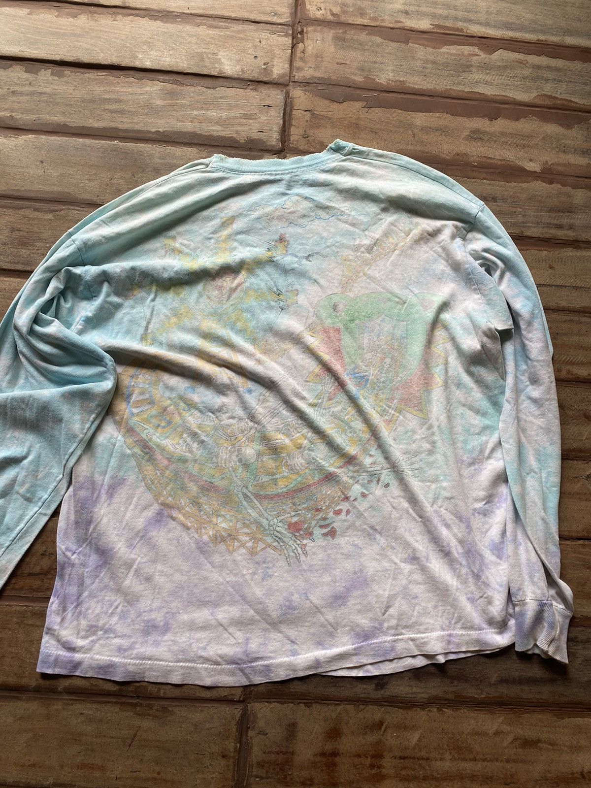 Grateful Dead × Vintage 1993 Grateful Dead Amusement Park Tie Dye Shirt Size US XL / EU 56 / 4 - 5 Thumbnail