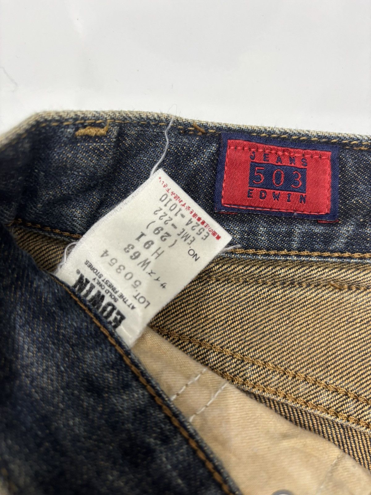 Kapital Edwin 503z Rusty Loose Jean Distressed Denim Size US 28 / EU 44 - 10 Thumbnail