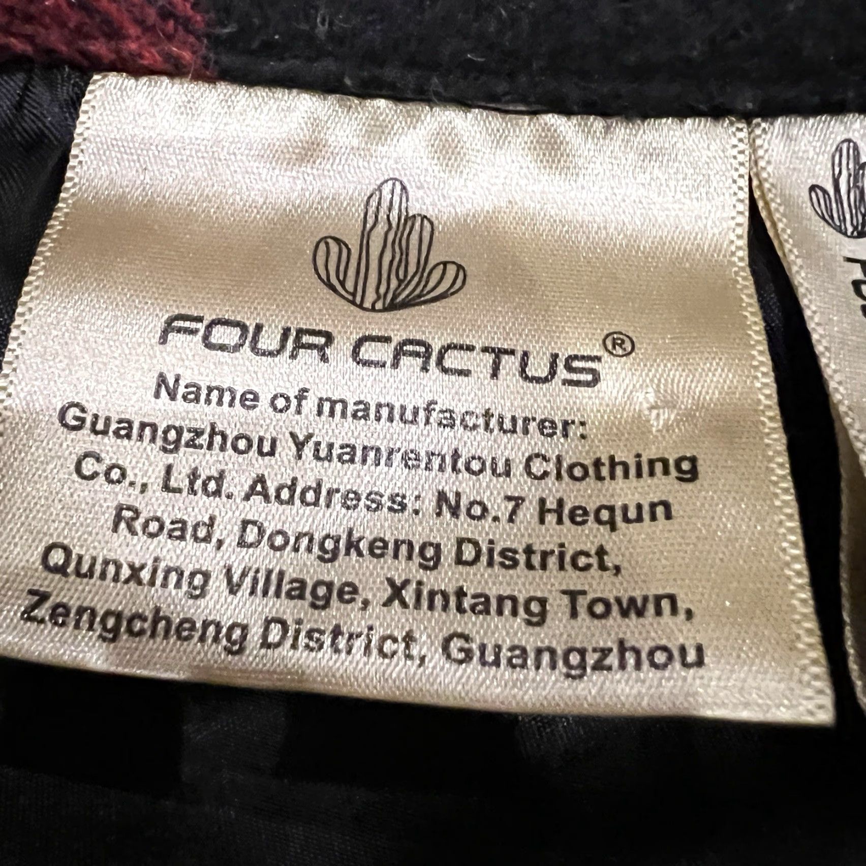 Vintage In Style Of Denim Tears Four Cactus Shacket Red Flannel Size Large Size US L / EU 52-54 / 3 - 4 Thumbnail