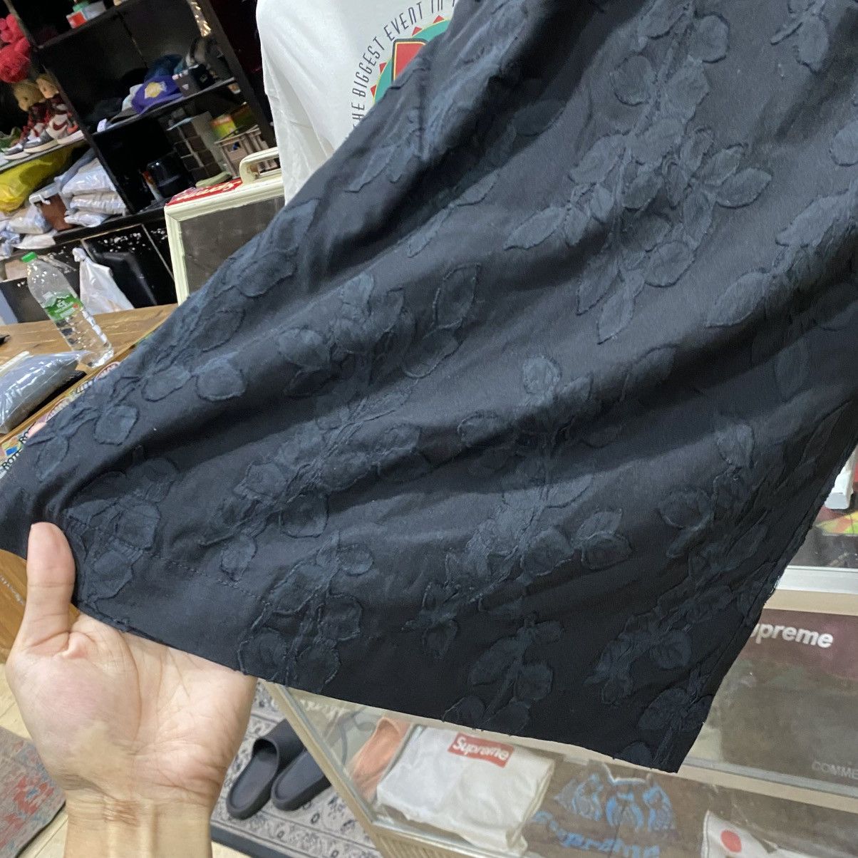 Japanese Brand INTERLINEAIRE MASATSUGU MIYAMOTO ARCHIVE Jacquard Floral Size 26" / US 2 / IT 38 - 5 Thumbnail