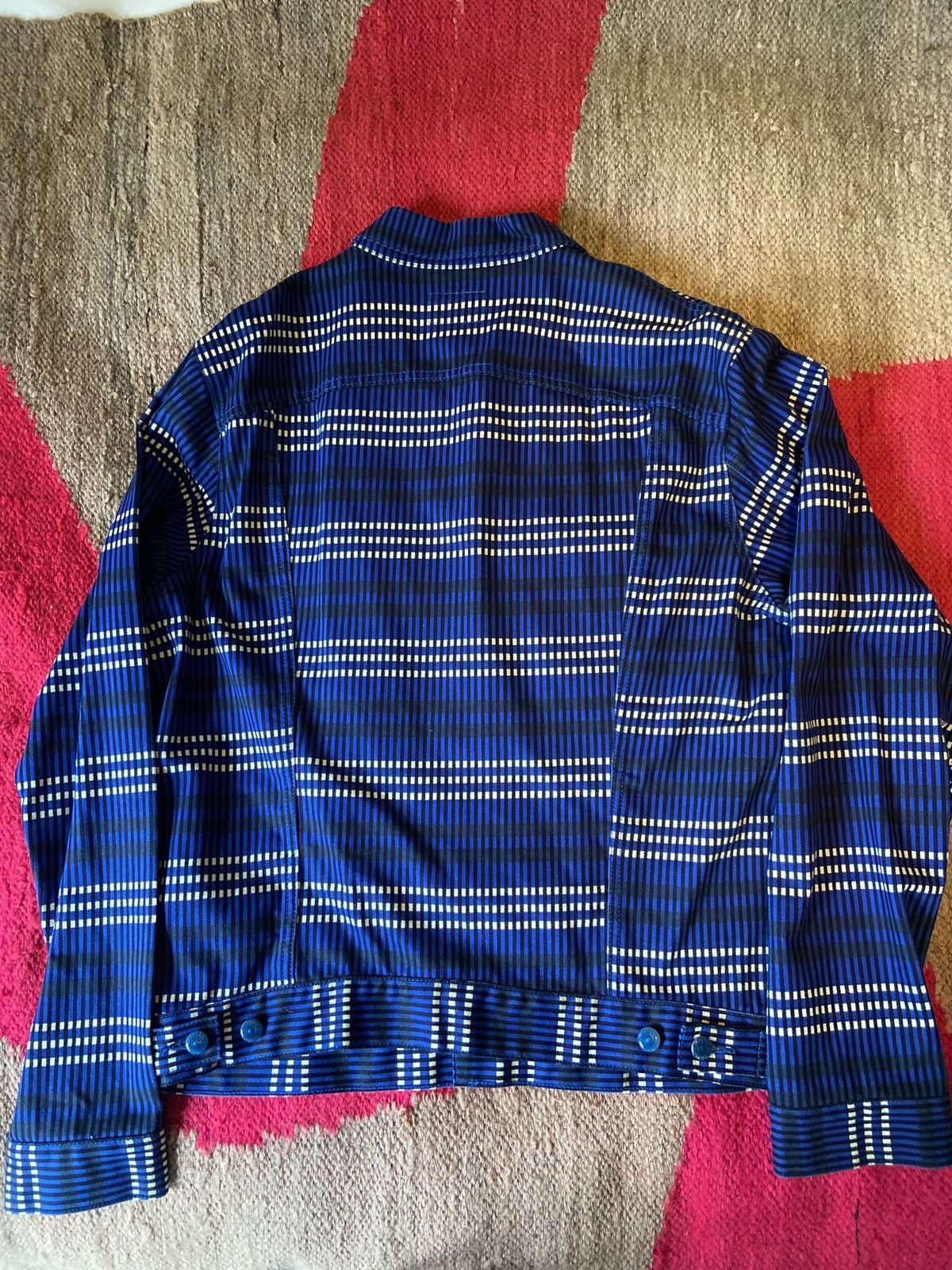 Levi's Made & Crafted Levi's Made and Crafted Denim Pattered Jacket Size US XXL / EU 58 / 5 - 3 Thumbnail