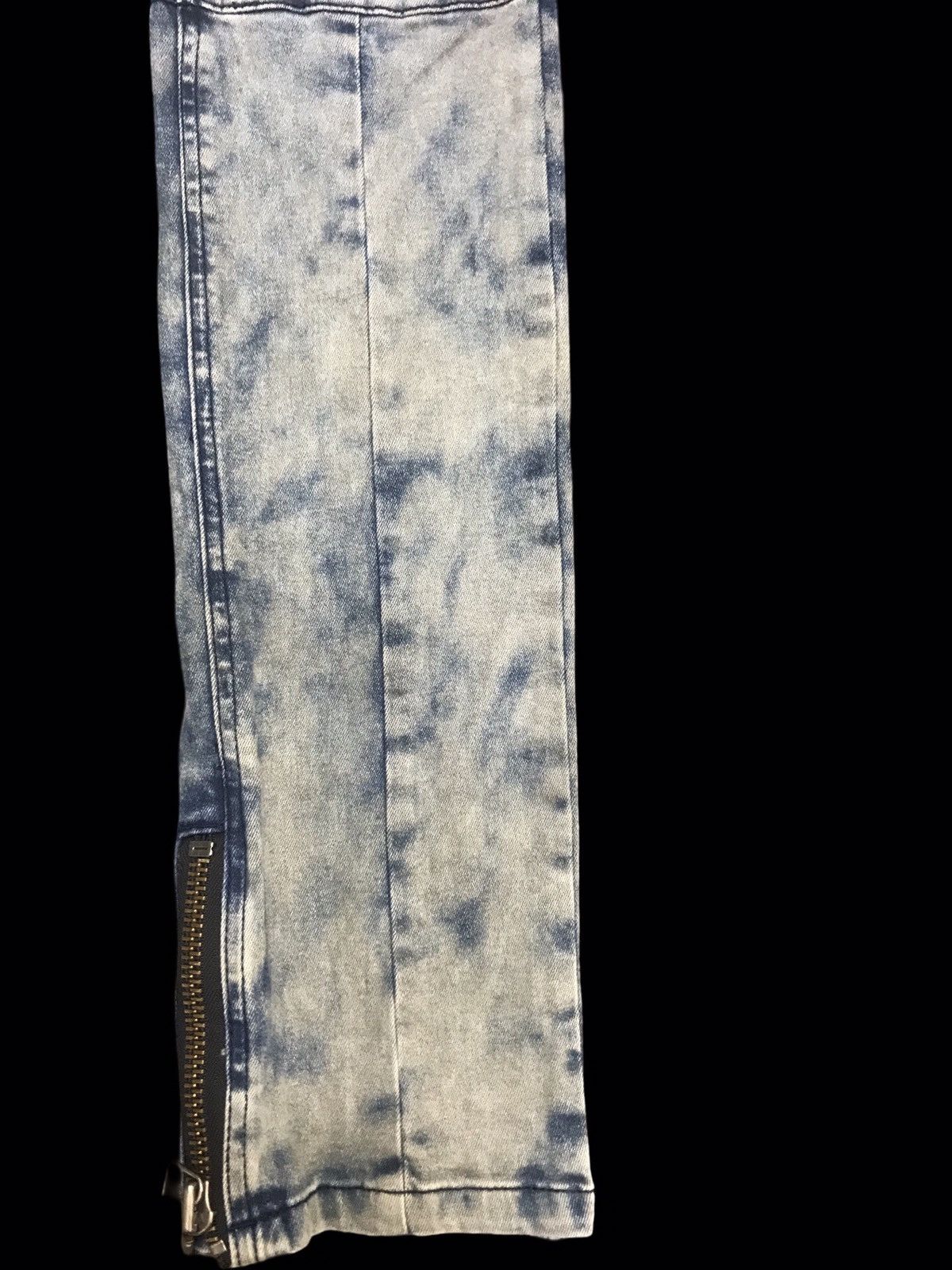Japanese Brand × NO ID 💥ARCHIVAL💥NO ID ACID WASH BIKER PANT F172 Size US 32 / EU 48 - 8 Thumbnail