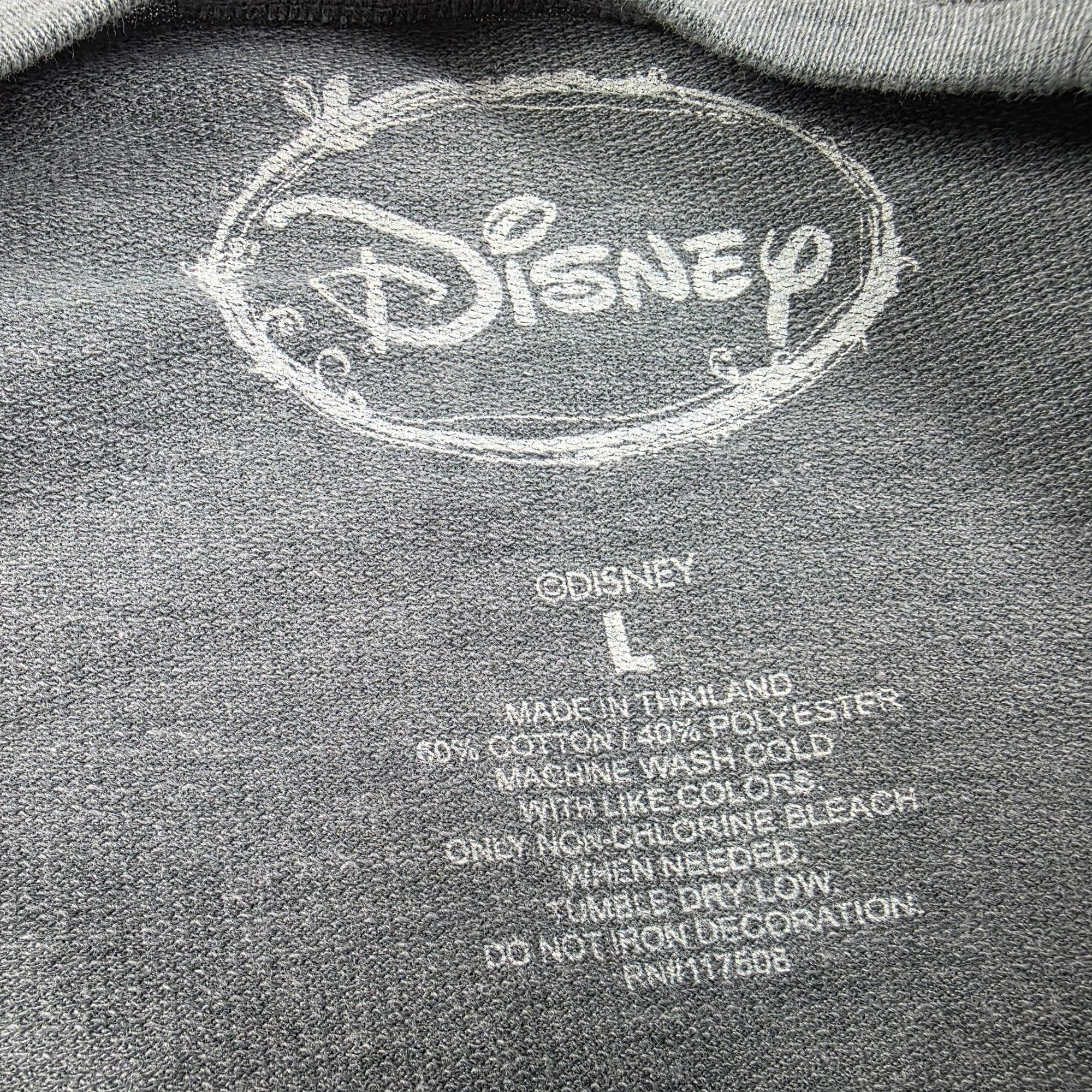 Disney Disney The Little Mermaid Womens Size Large Sweatshirt Gray Size L / US 10 / IT 46 - 3 Thumbnail