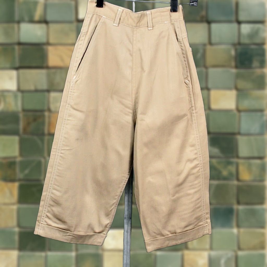 Vintage VTG 1950s NOS Capris / Pants Women's Beige 23" 12 50s Dungarattes Capris / Pants Mens? Womens Size 40" / US 18 - 1 Thumbnail