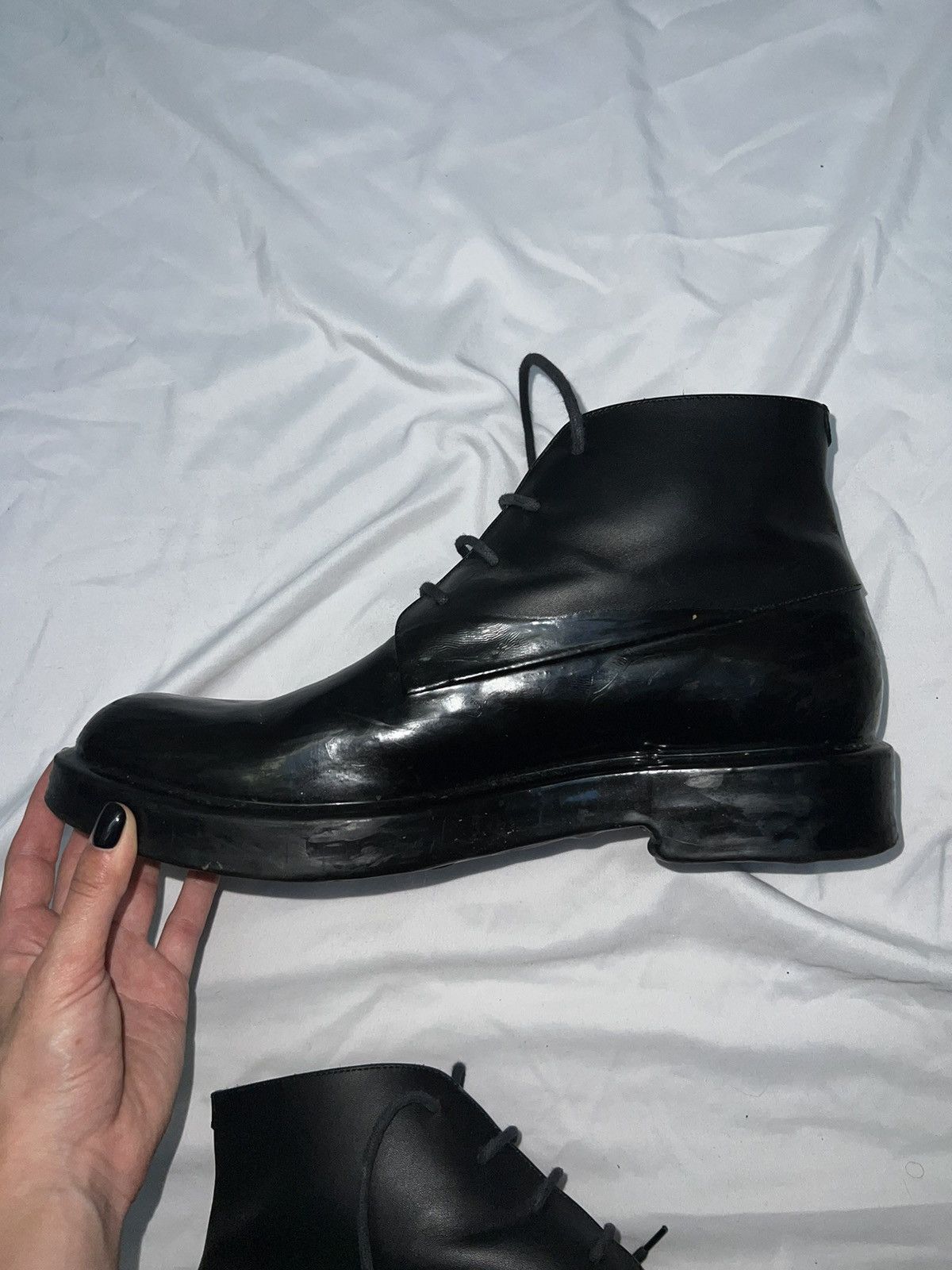 Balenciaga Balenciaga demna bottines 44 leather boots ankle shoes Size US 10.5 / EU 43-44 - 2 Thumbnail