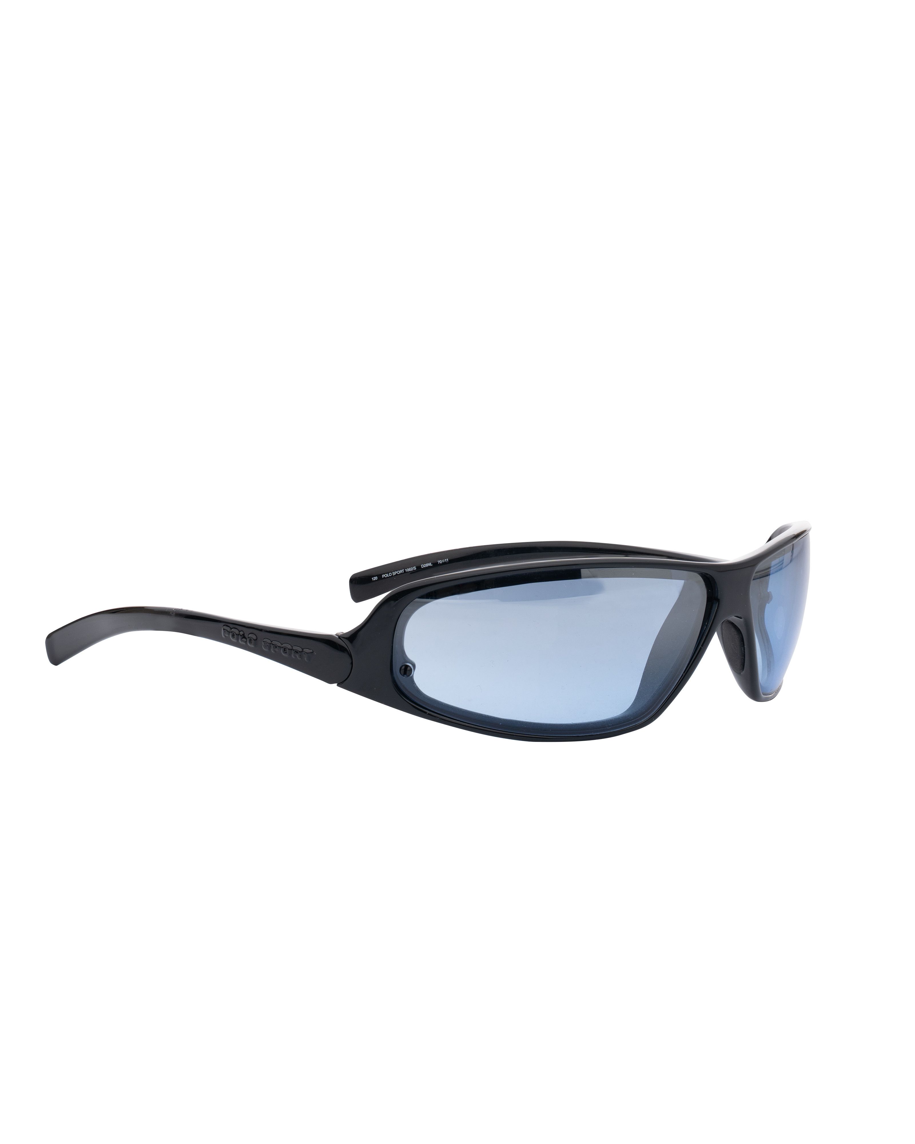 Polo Ralph Lauren Polo Sport Ralph Lauren '90s Plastic Blue Lens Sunglasses Size ONE SIZE - 1 Thumbnail