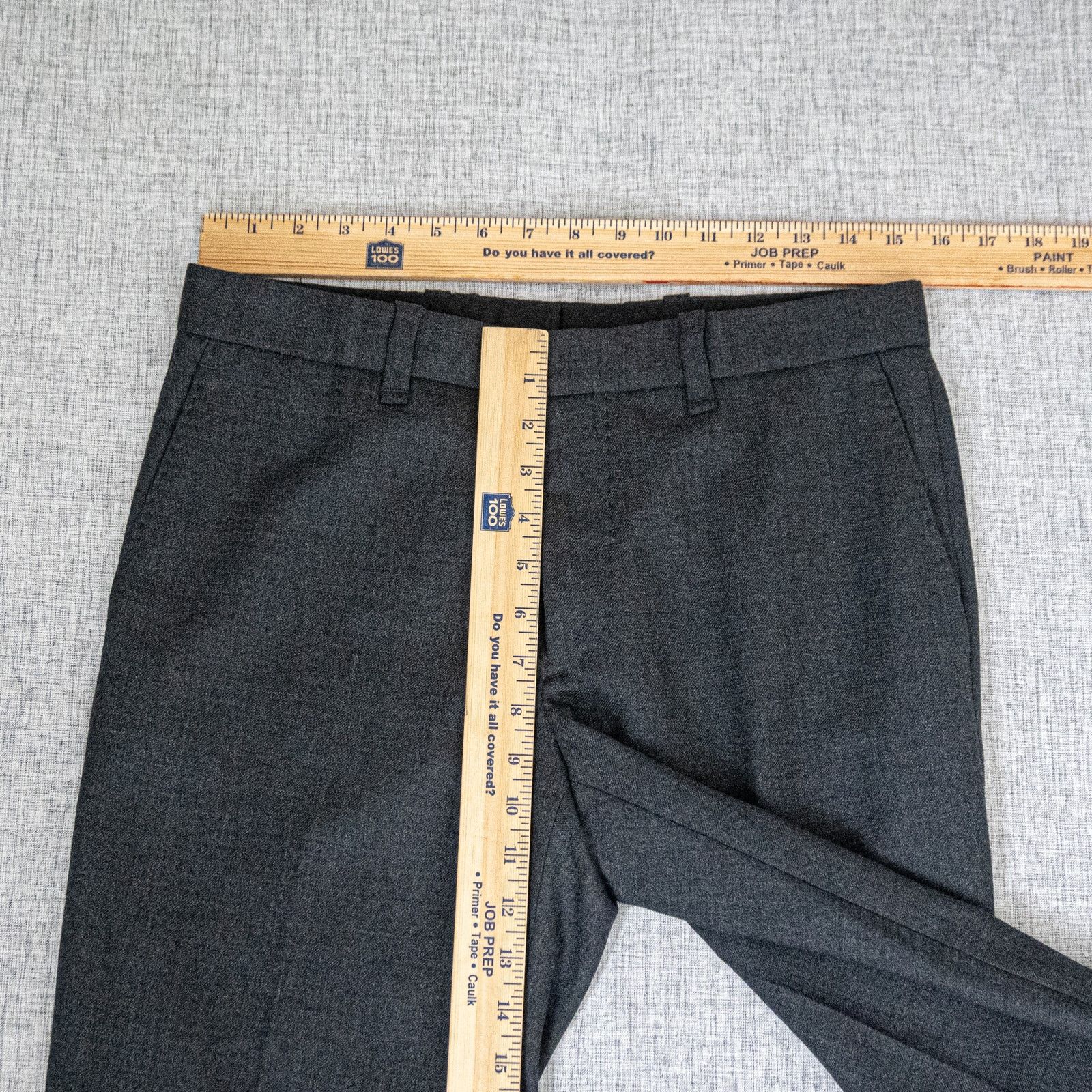 Rag & Bone Rag & Bone size 30 Charcoal Wool Trouser Pants Flat front Size US 30 / EU 46 - 4 Thumbnail