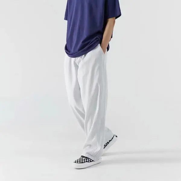 Japanese Brand 21SS Indigo Union Japan White Blue Minimalist Pants Size US 32 / EU 48 - 4 Thumbnail