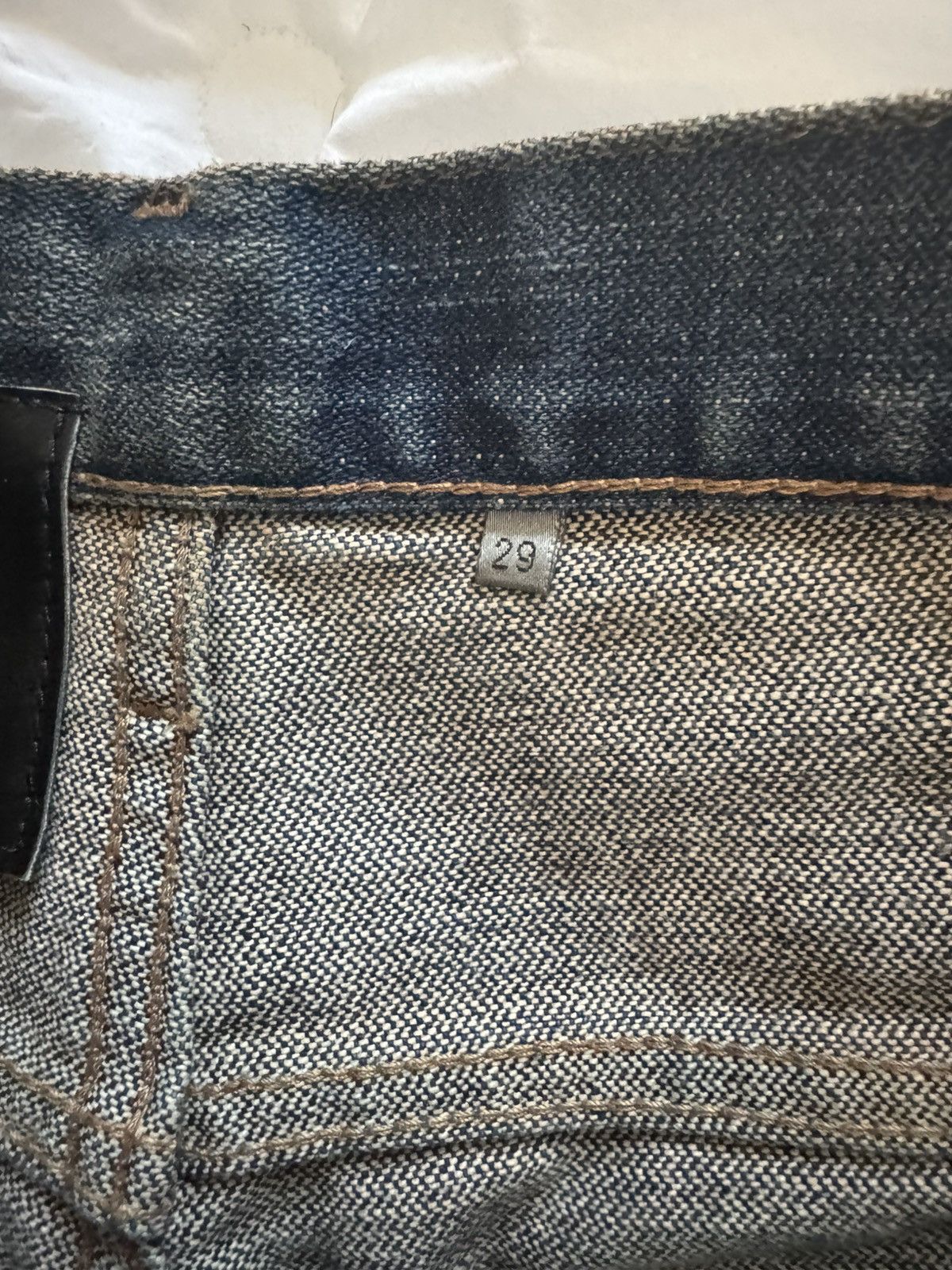 Dior Dior Homme ss05 mud washed rust jean Size US 29 - 3 Thumbnail