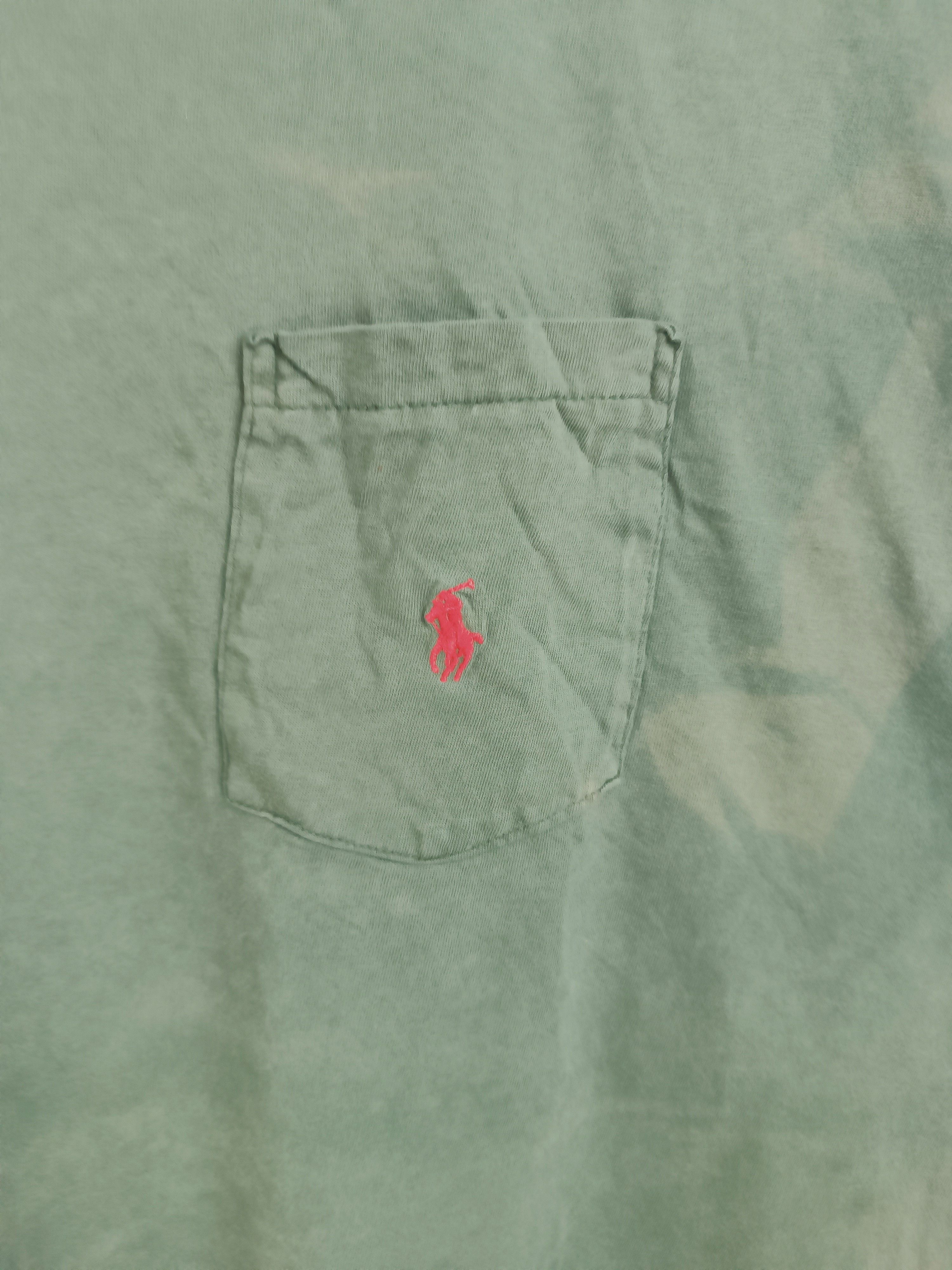 Polo Ralph Lauren FADED VINTAGE 90'S POLO RALPH LAUREN POCKET TEE VERY RARE Size US L / EU 52-54 / 3 - 7 Thumbnail