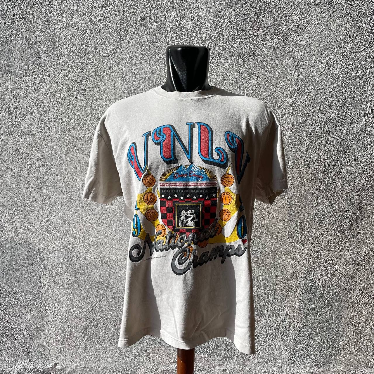 Feature UNIVERSITY NEVADA LAS VEGAS UNLV MADE IN USA VINTAGE TSHIRT Size US L / EU 52-54 / 3 - 1 Thumbnail