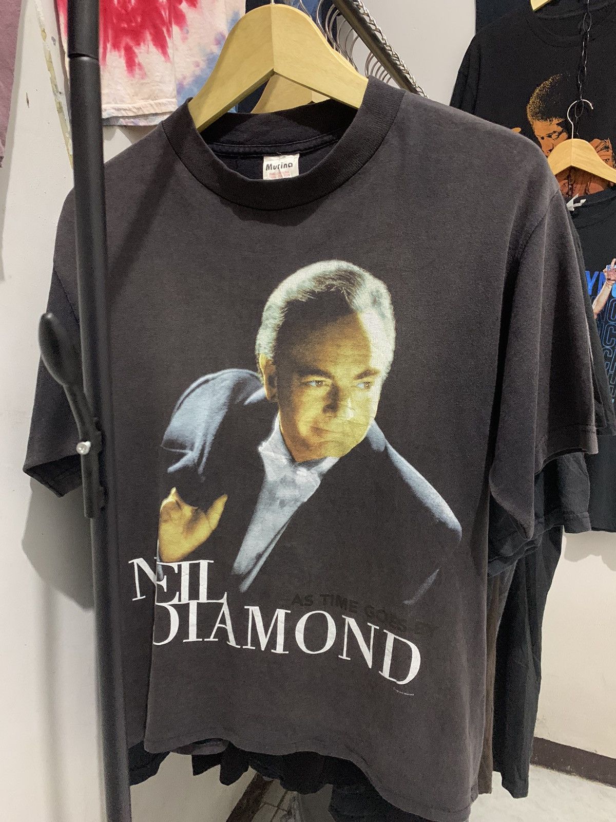 Vintage Neil Diamond vintage t-shirt Size US M / EU 48-50 / 2 - 1 Thumbnail