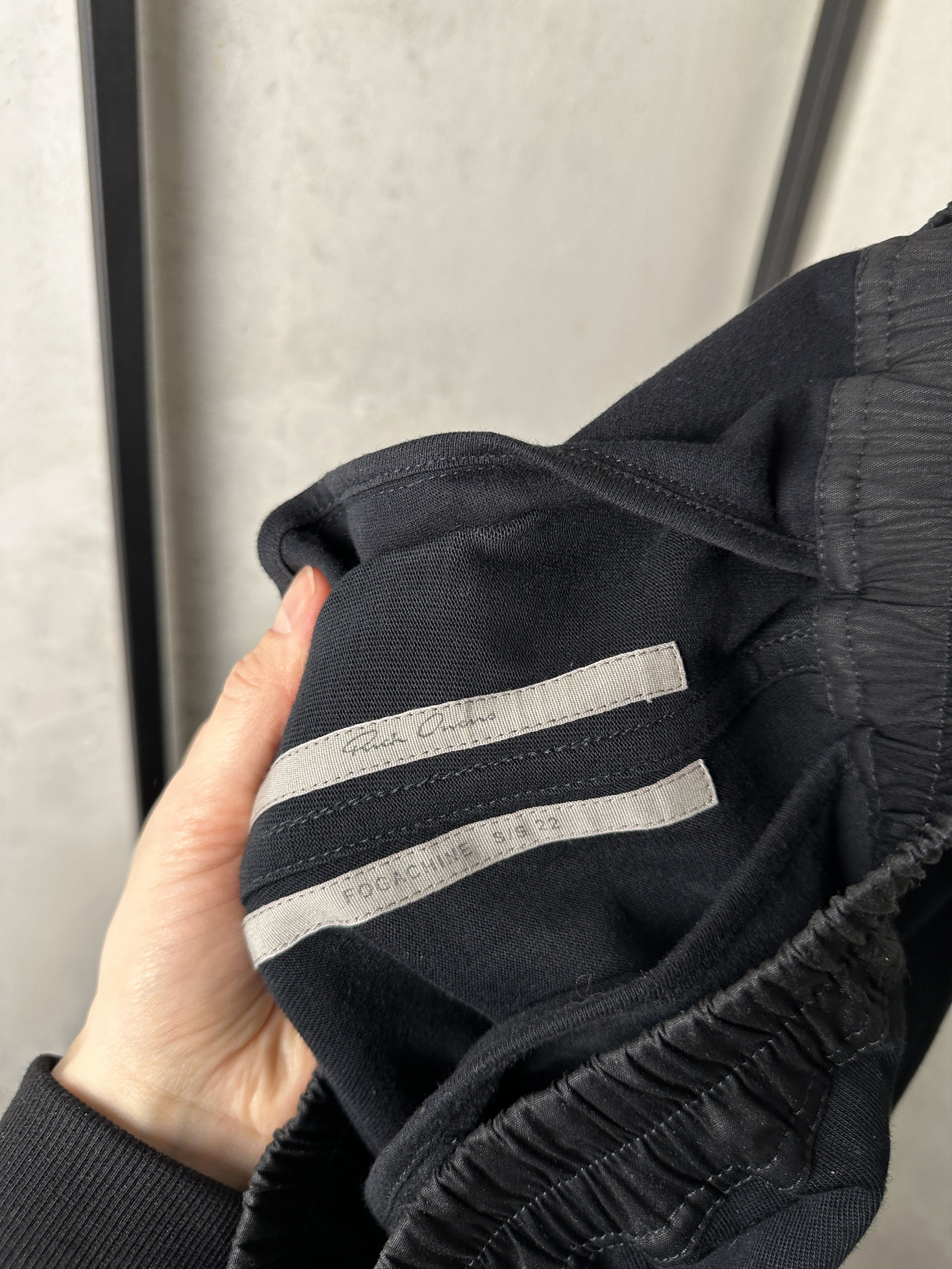 Rick Owens Rick Owens Tecuatl Cropped Drawstring Black Size US 36 / EU 52 - 15 Thumbnail