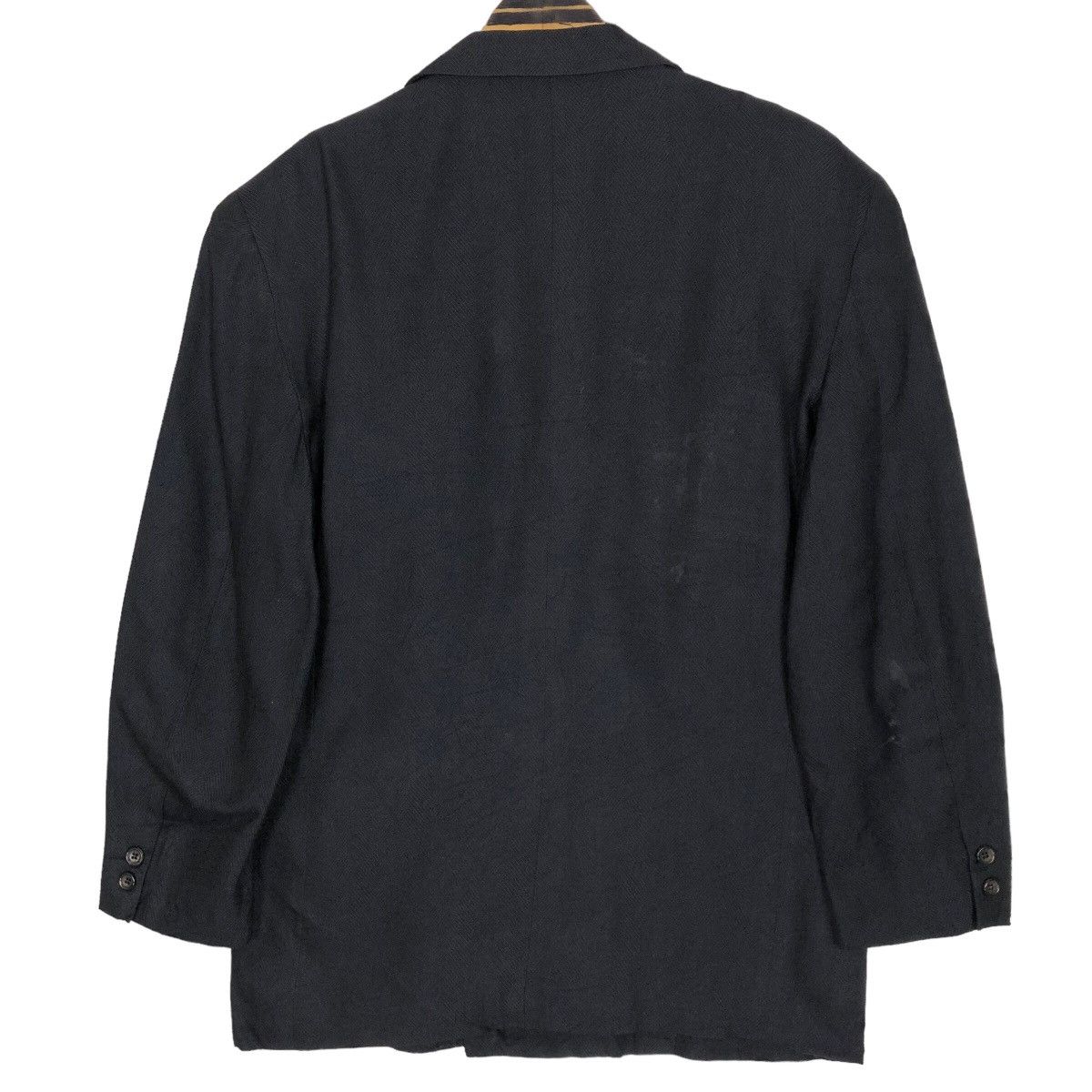 Comme des Garcons Vintage 90s Comme Des Garcons Homme Plus Silk Blazer Size US S / EU 44-46 / 1 - 10 Thumbnail