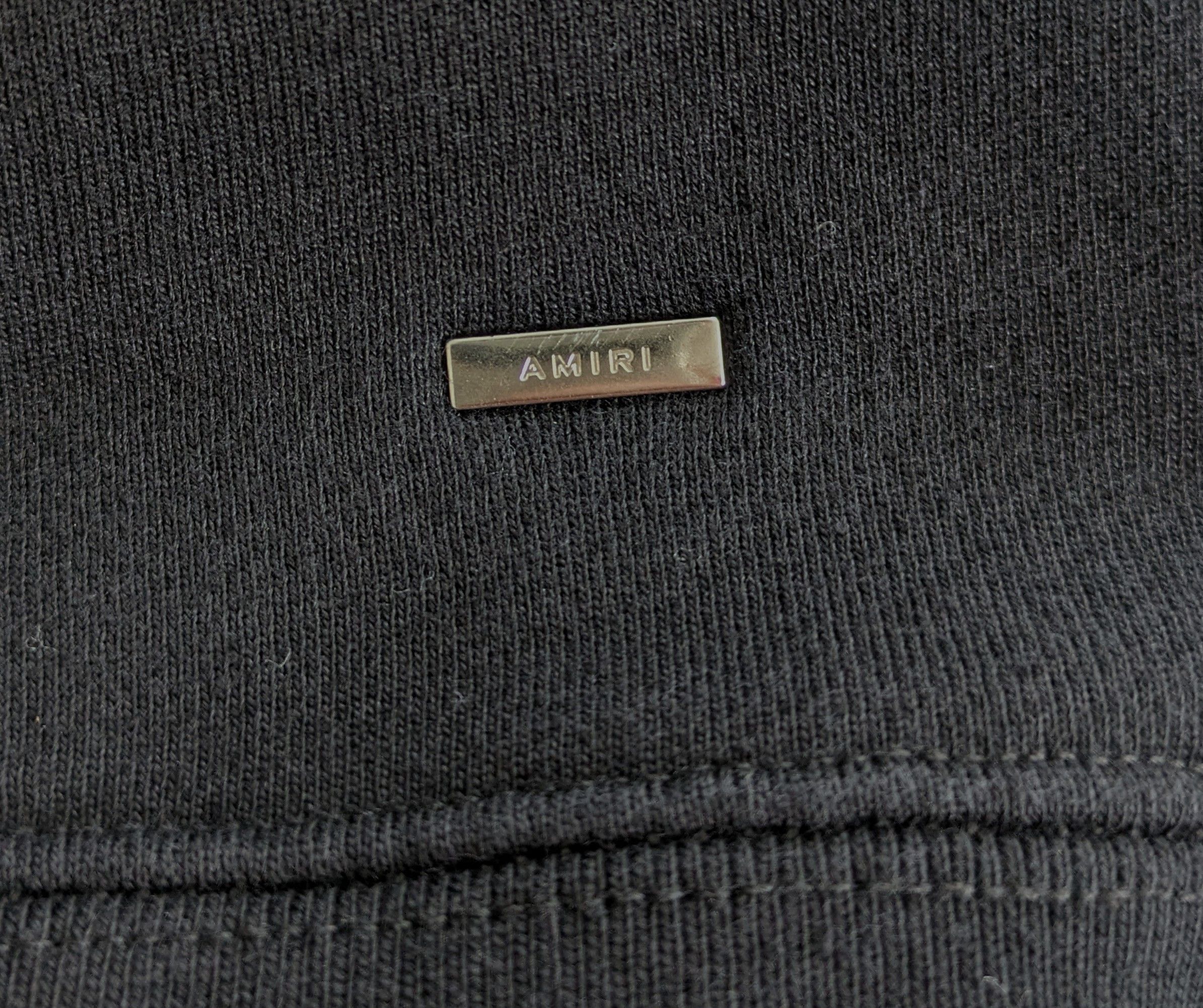 Amiri Black Amiri mens sweatshirt XXL Size US XXL / EU 58 / 5 - 6 Thumbnail